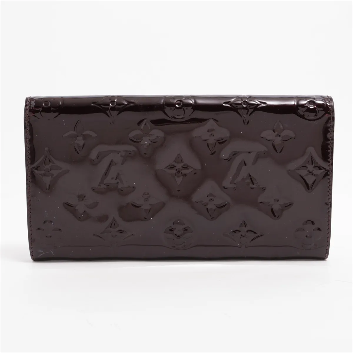 Vernis Portefeuille Sarah M93524 TH3089 Amarante Long Wallet — view 2