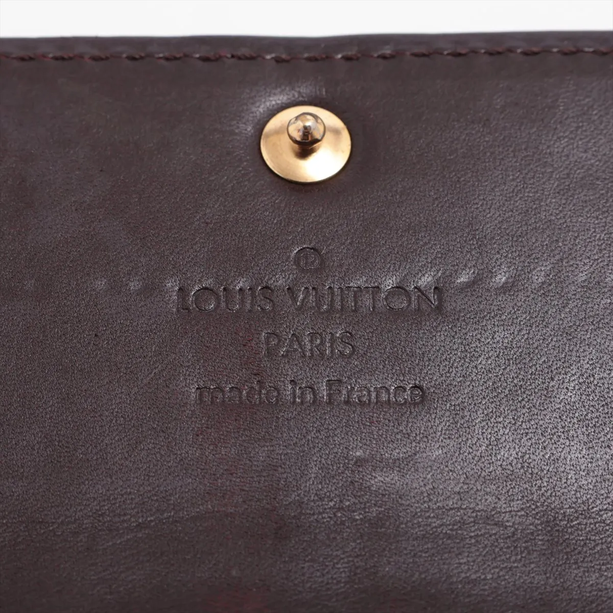 Vernis Portefeuille Sarah M93524 TH3089 Amarante Long Wallet — view 8