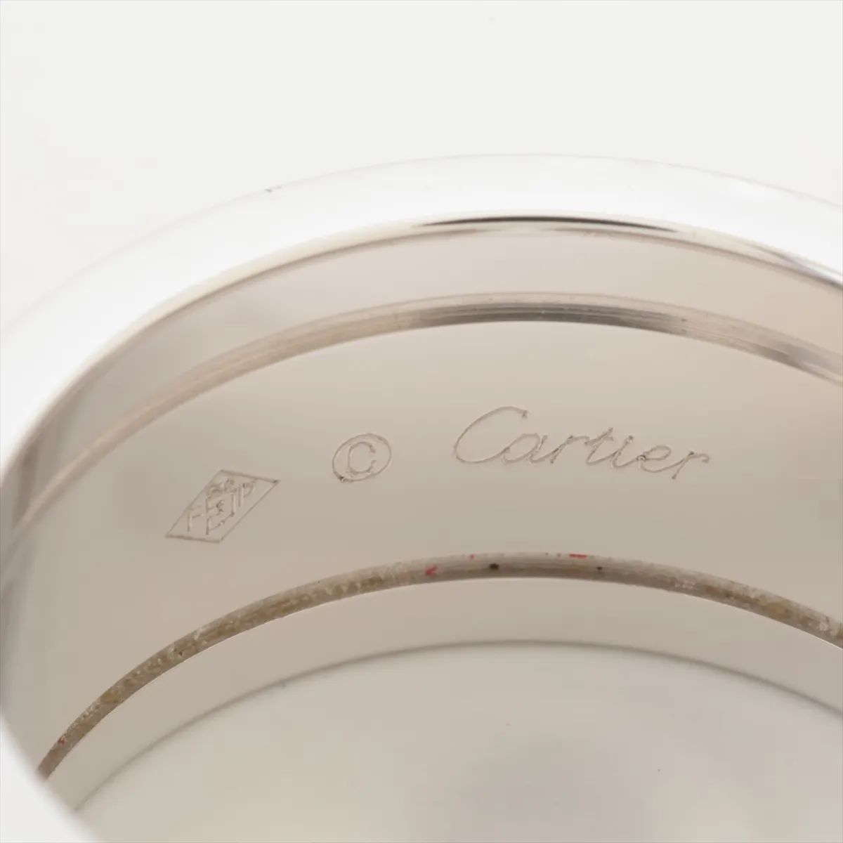 C2 Wide Ring, 750 (WG), 14.5g, Size 57, AS5762 — view 3