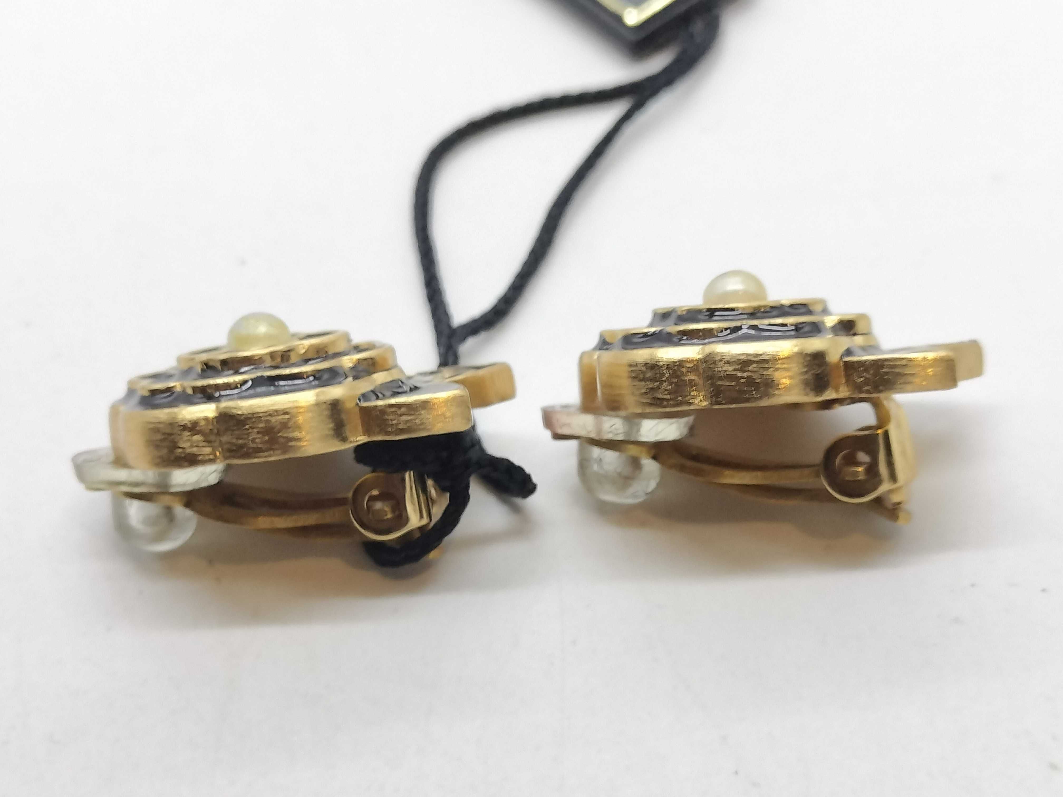 Camellia 02A Coco Mark Camellia Earrings — view 4