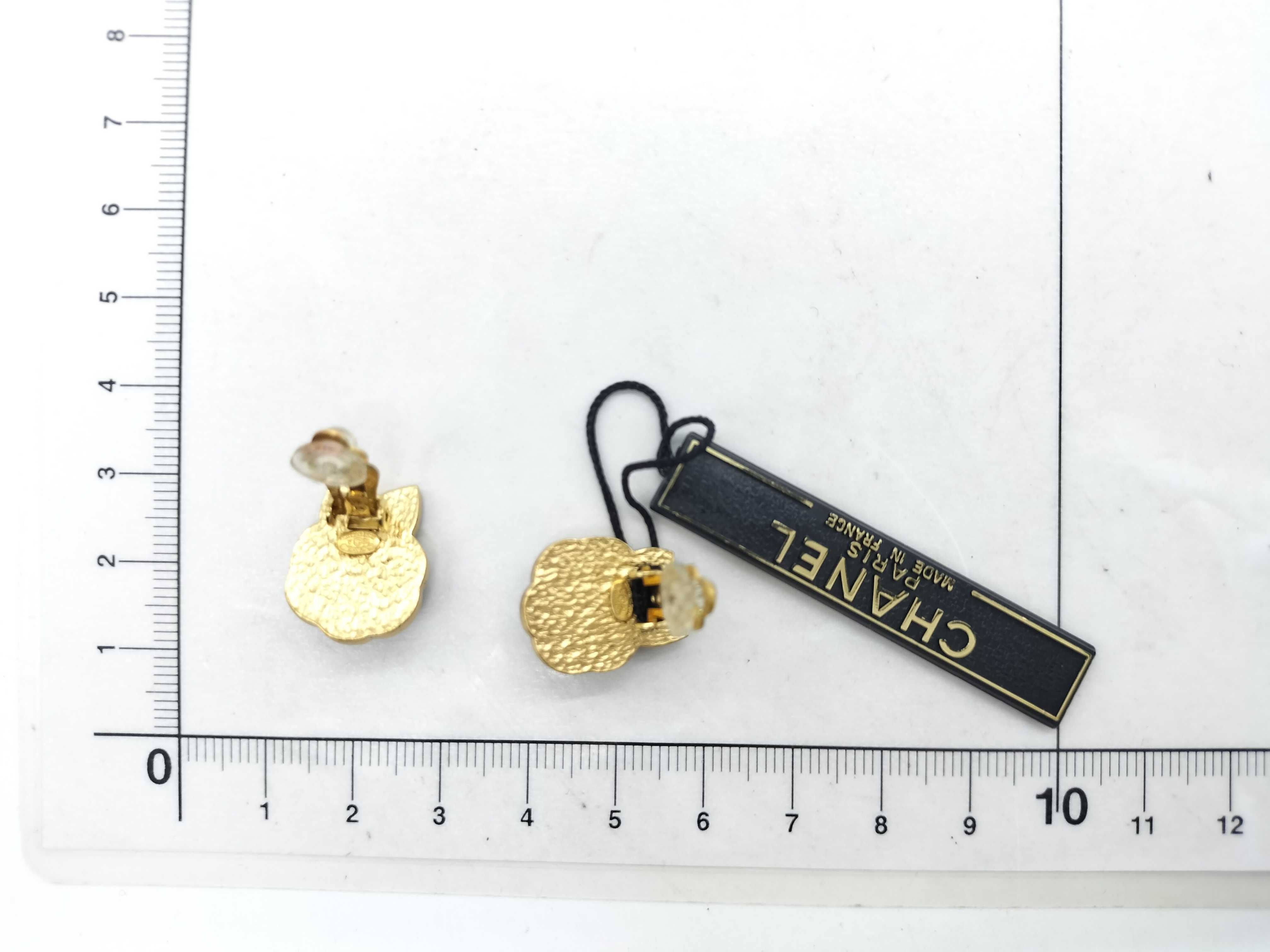 Camellia 02A Coco Mark Camellia Earrings — view 7