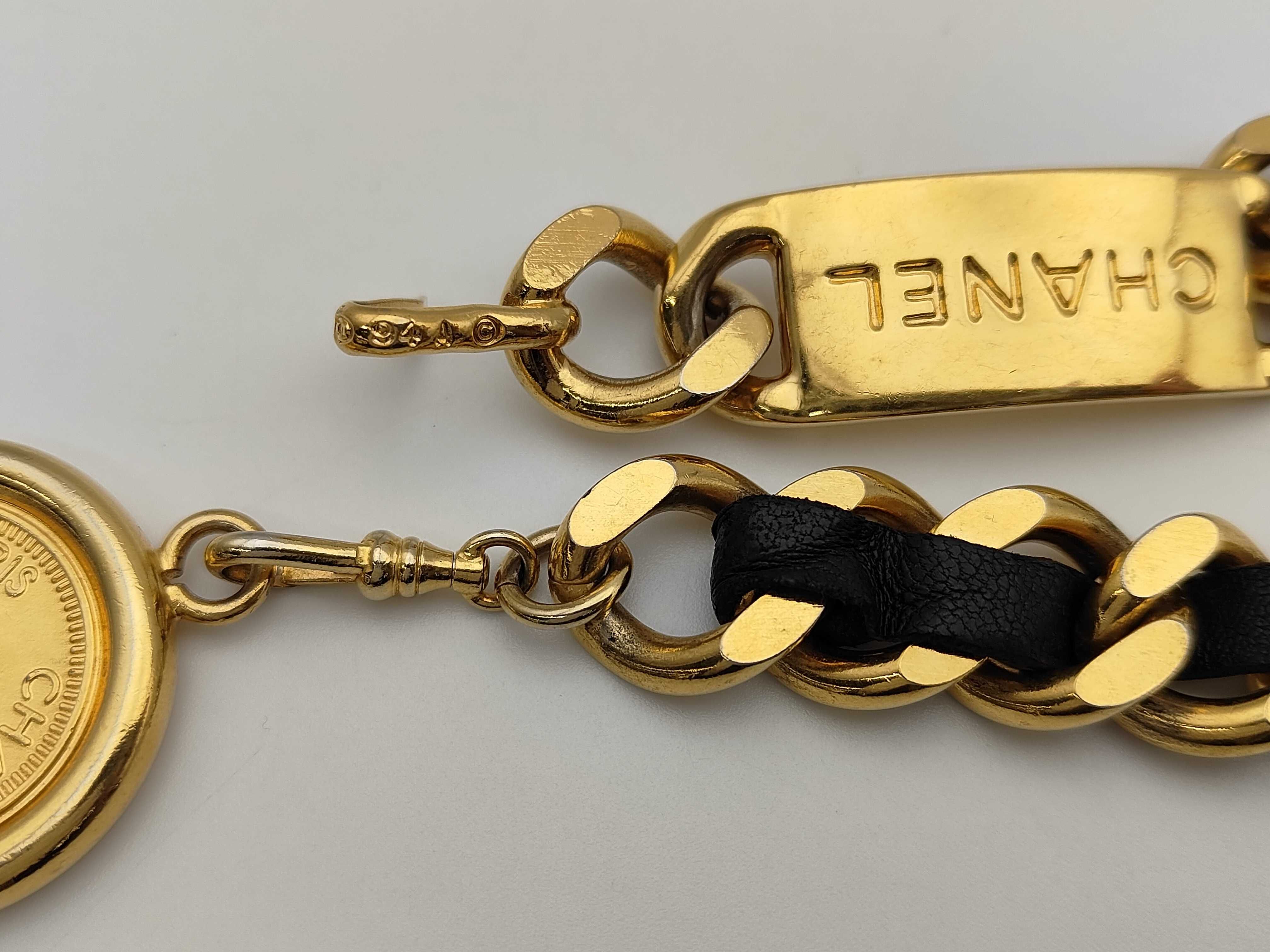 Coin Charm Chain Belt 94A Charm Belt — view 4