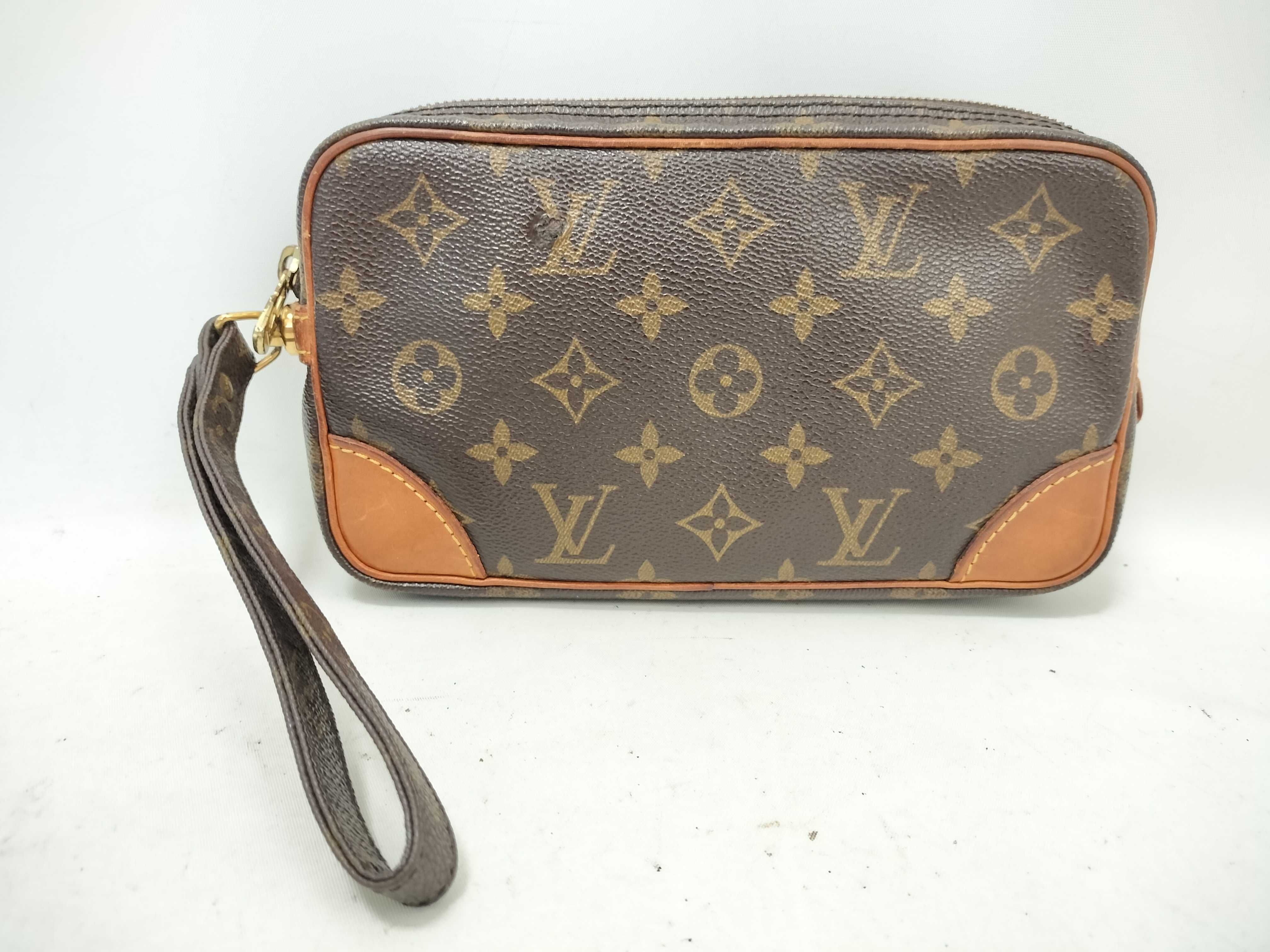 Monogram Vuitton Monogram Marly Dragonne PM SL0993 M51827 Second Bag Clutch Bag Second Bag