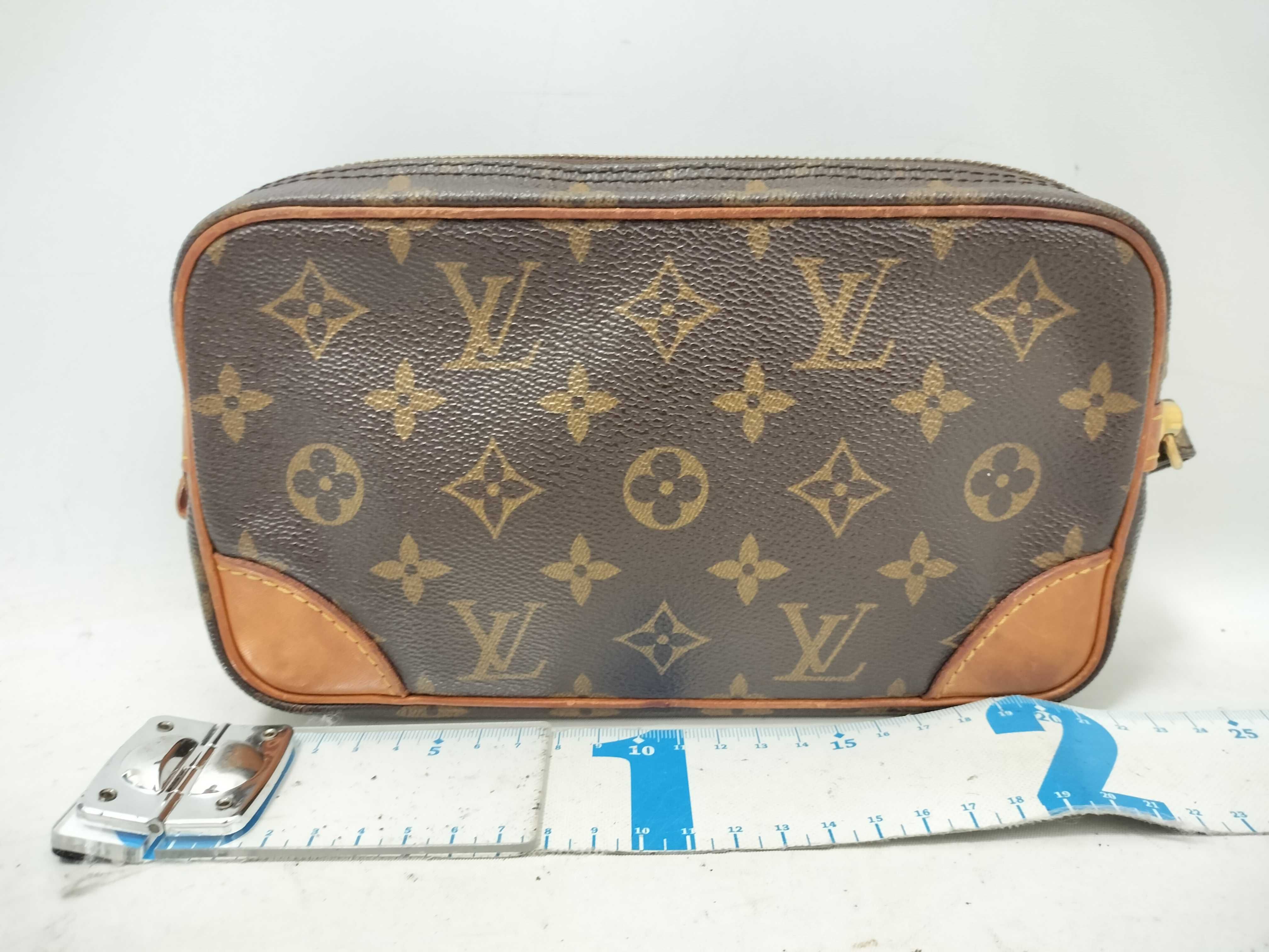 Monogram Vuitton Monogram Marly Dragonne PM SL0993 M51827 Second Bag Clutch Bag Second Bag — view 2