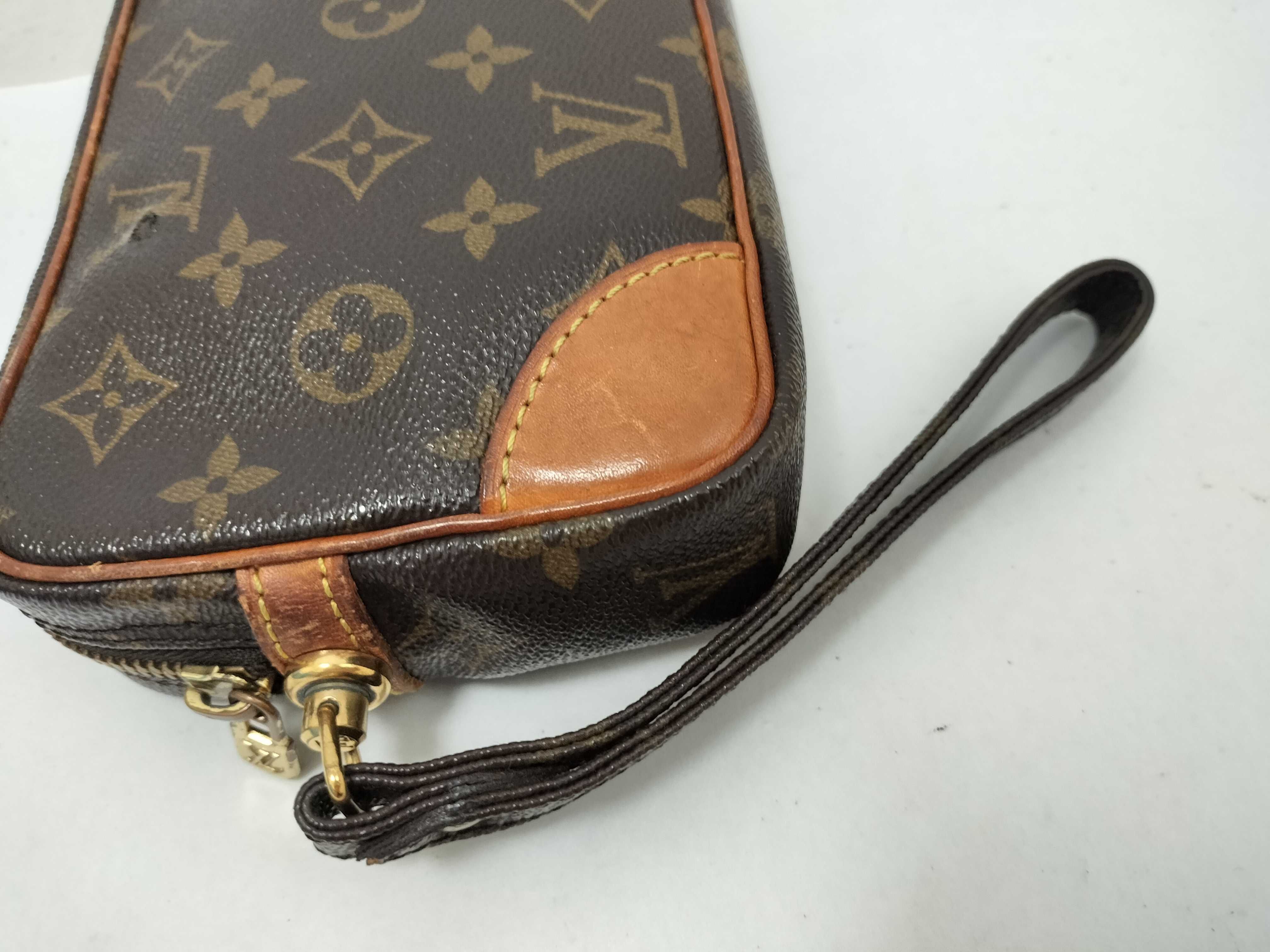 Monogram Vuitton Monogram Marly Dragonne PM SL0993 M51827 Second Bag Clutch Bag Second Bag — view 3