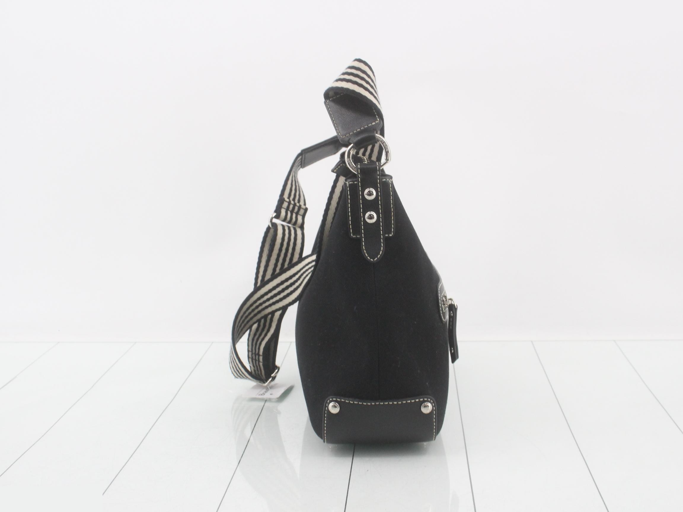 Blue Label Canvas Shoulder Bag — view 3