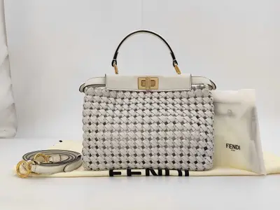 Peekaboo Leather Mini Bag Handbag