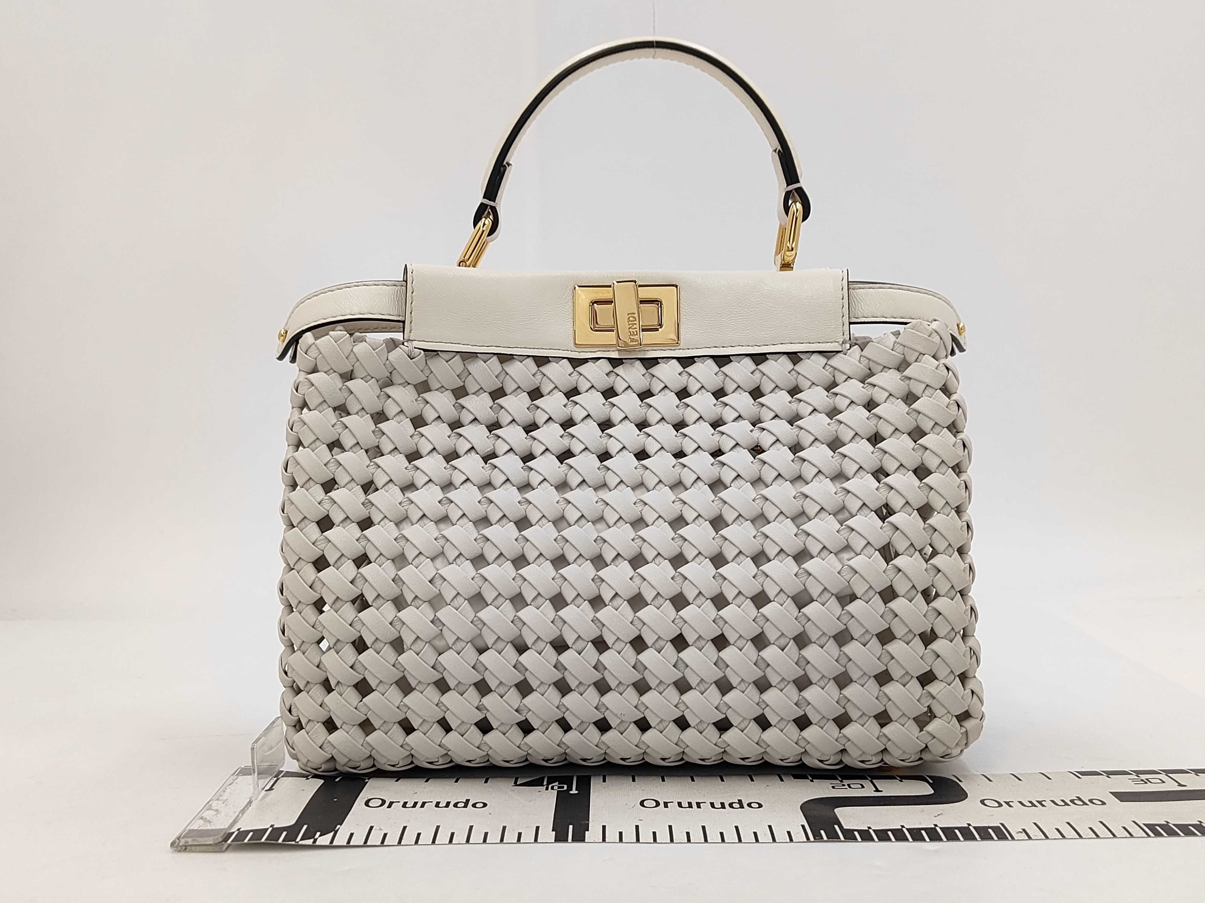 Peekaboo Leather Mini Bag Handbag — view 2
