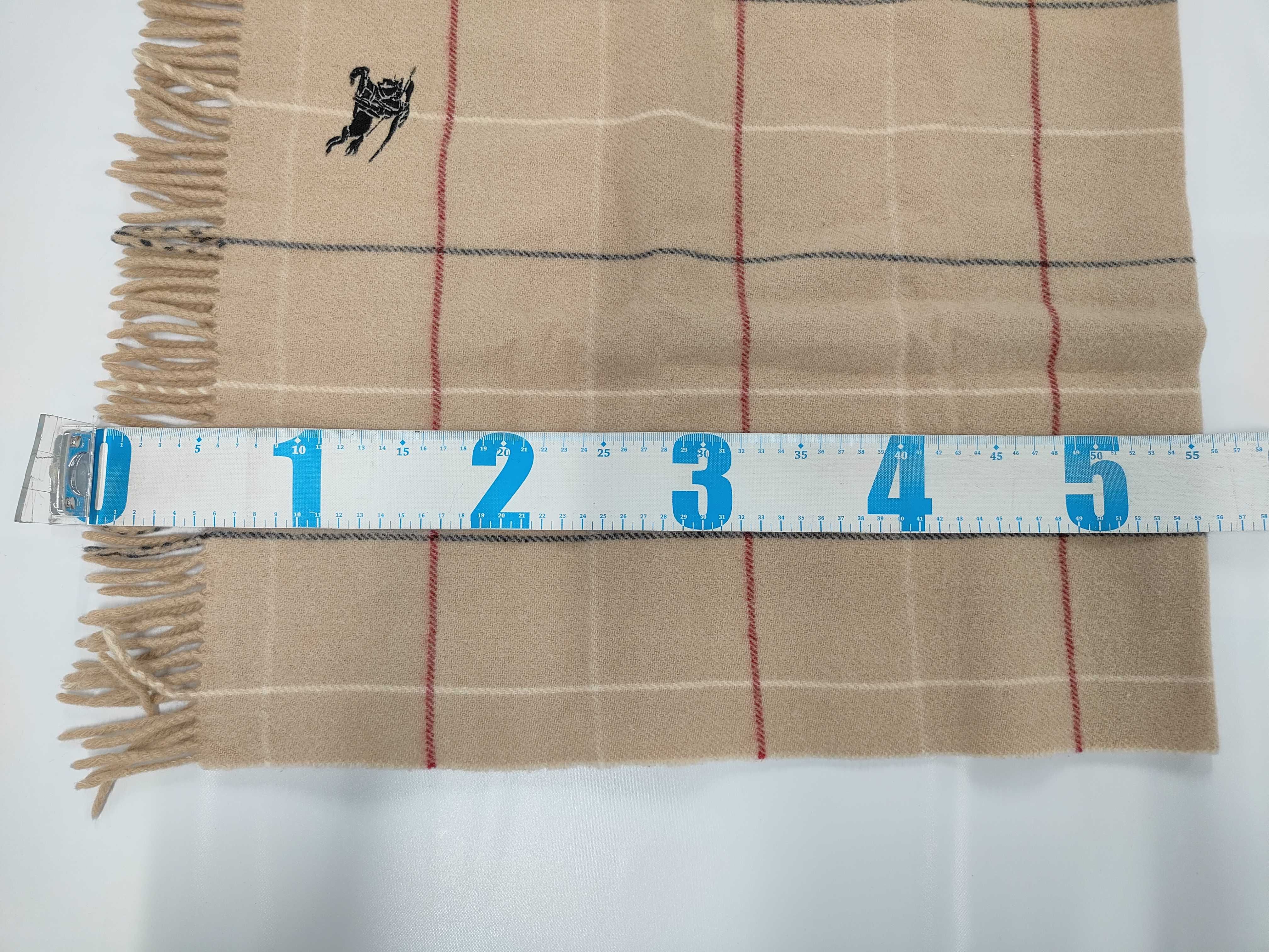 Nova Check Beige Shawl, Throw, and Other Accessories — view 2