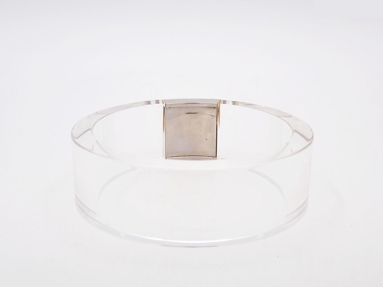 Logo Nightclubber Bracelet, Clear, Wrist Circumference Approx. 21cm — view 2