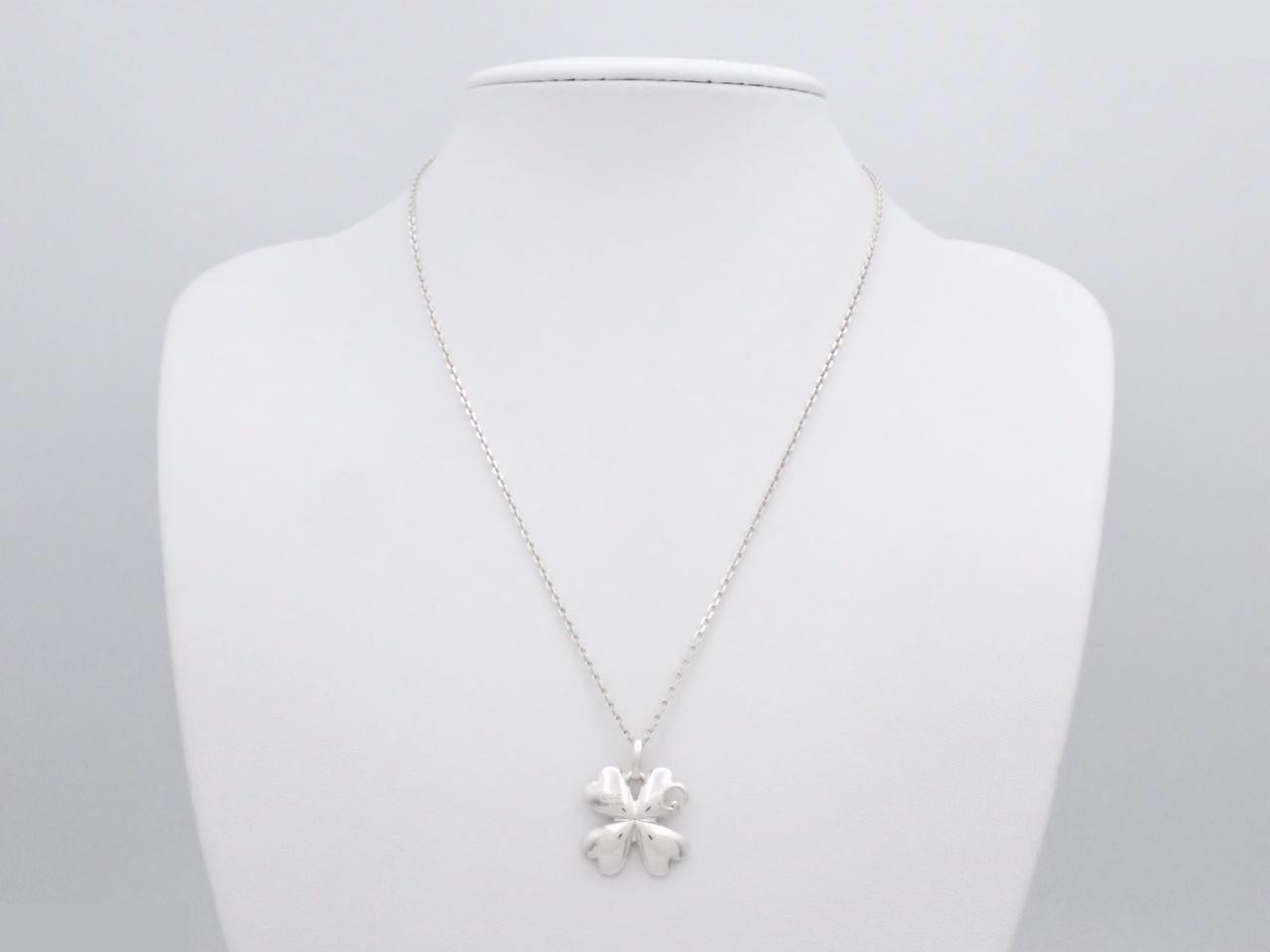 Clover heart logo, Ag925, dust bag included, weight 9.25g, chain 44.5cm — view 3