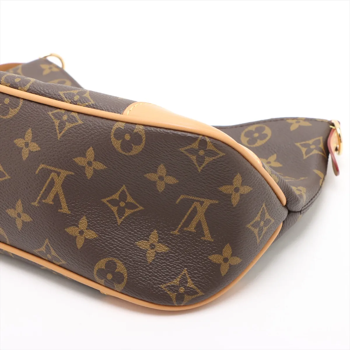 Monogram Boulogne PM M45832 Brown RFID response — view 3