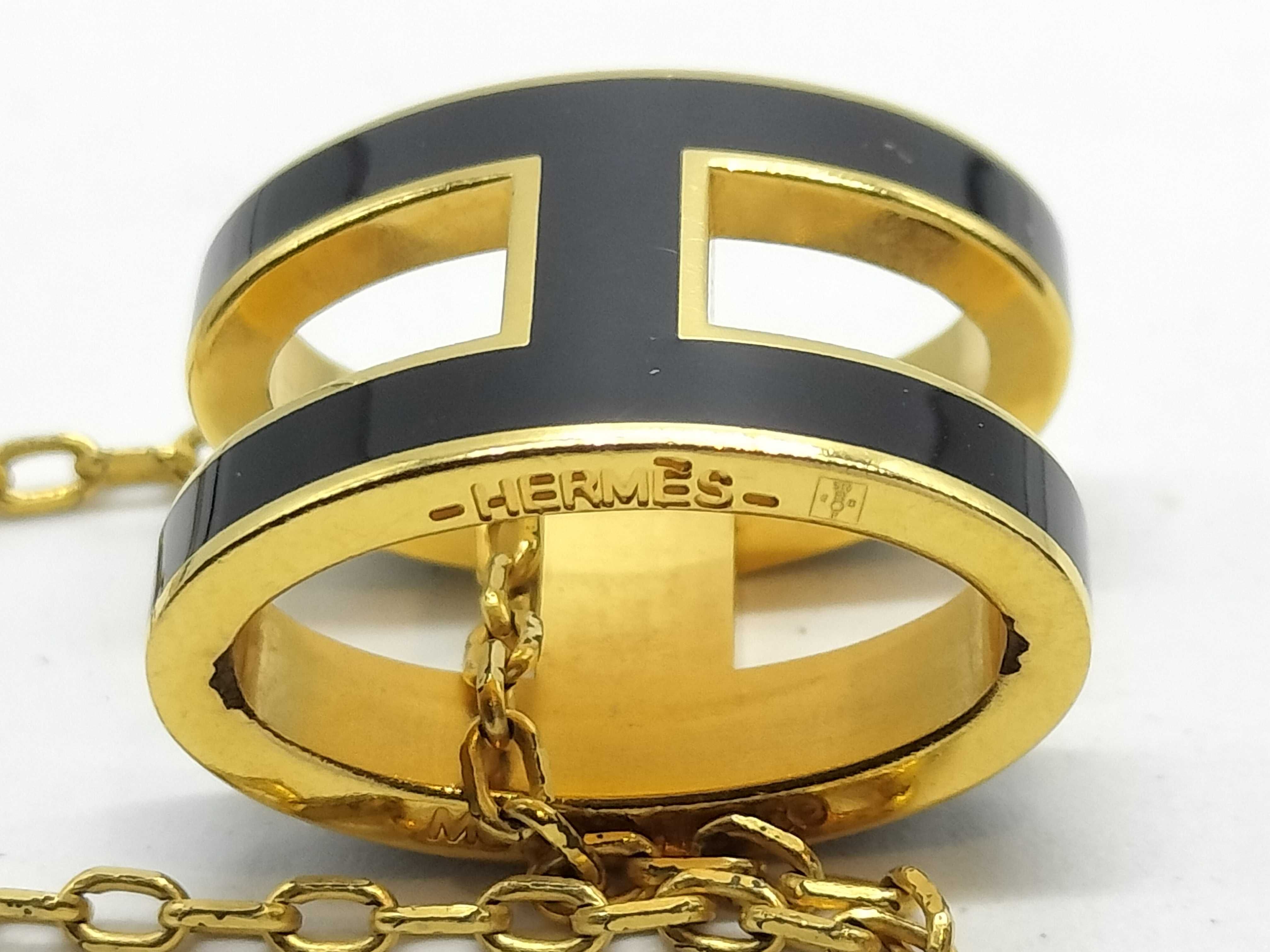 Pop H Necklace GD/BK Necklace — view 3