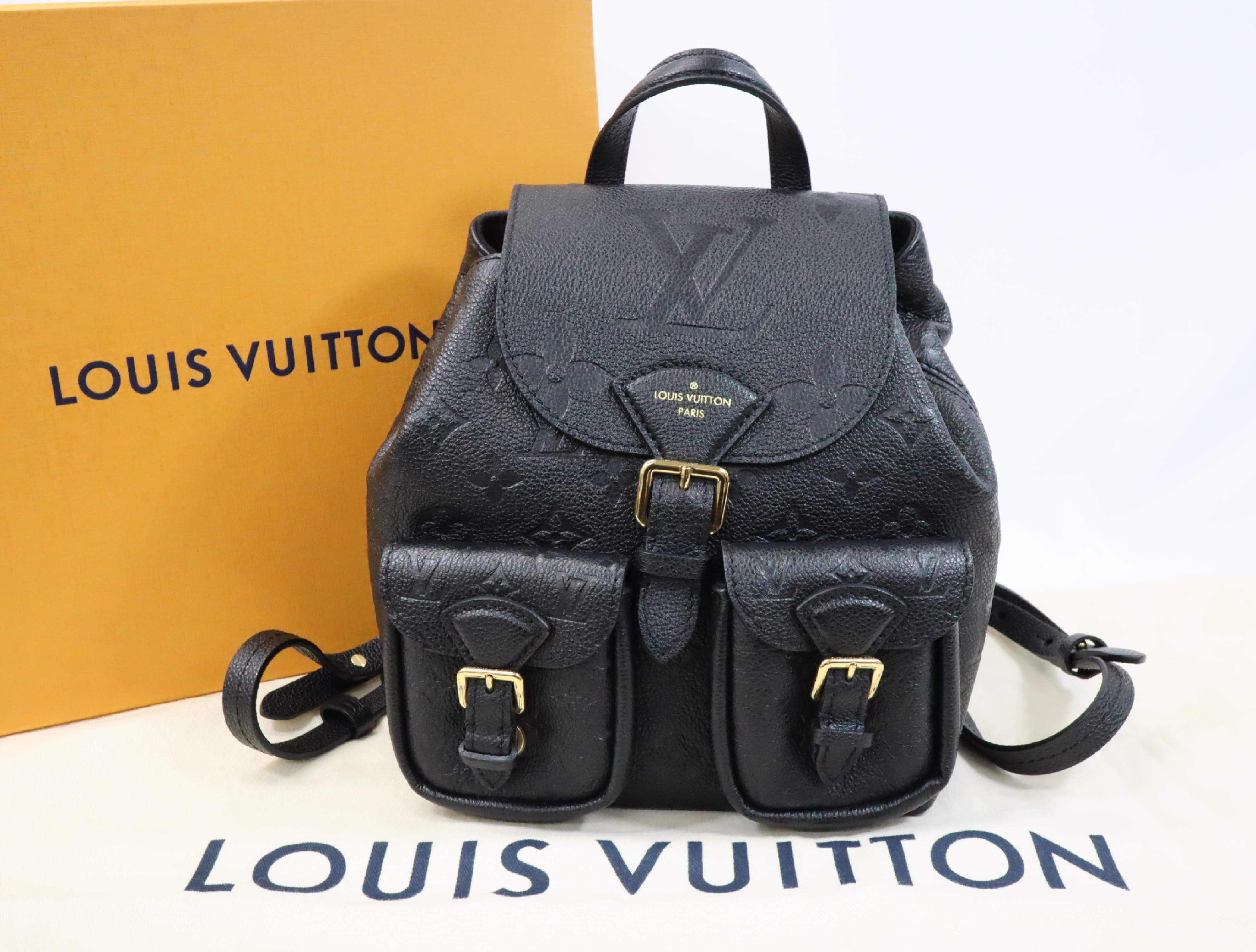Monogram Empreinte Backpack M47072 Black (RFID detected)