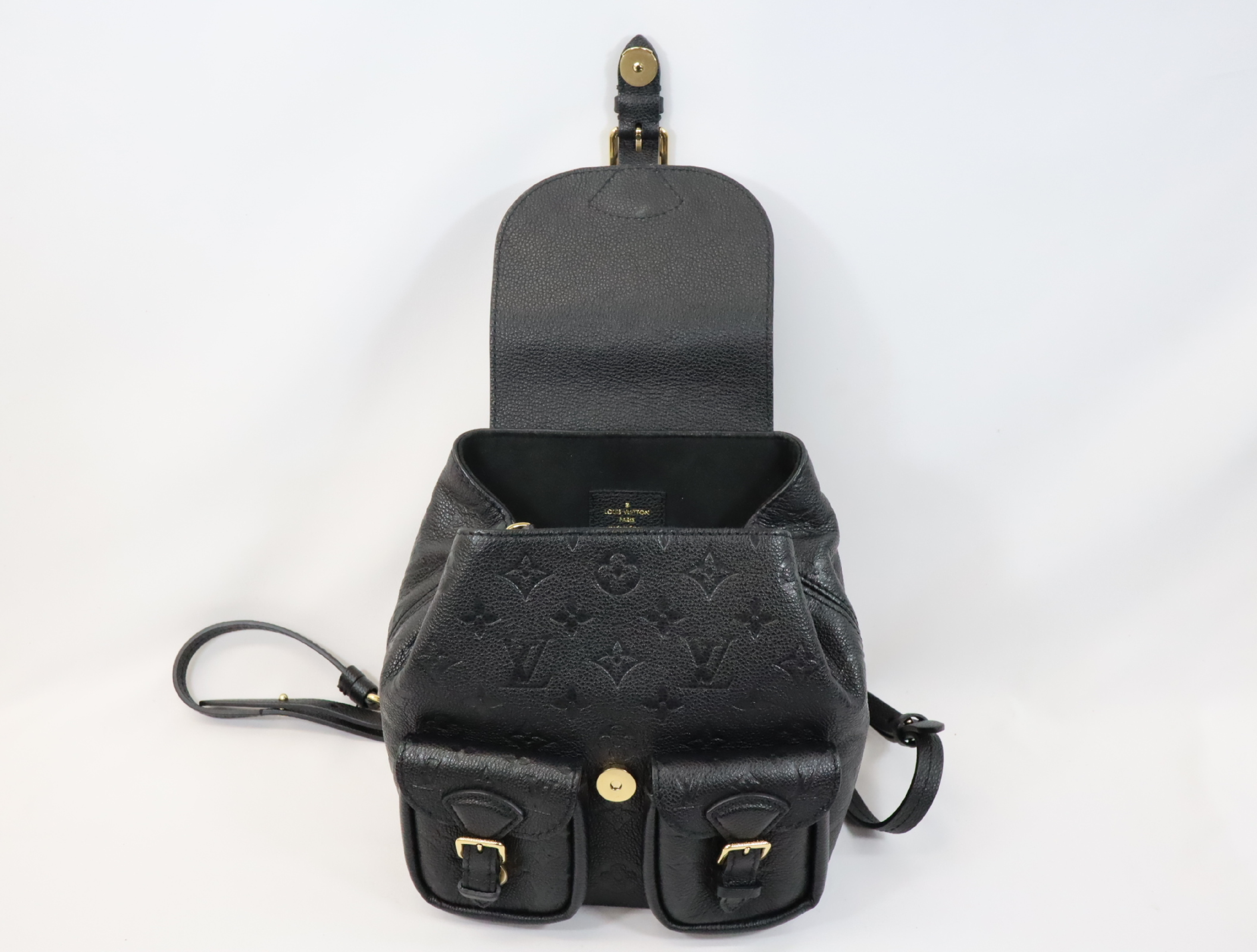 Monogram Empreinte Backpack M47072 Black (RFID detected) — view 13