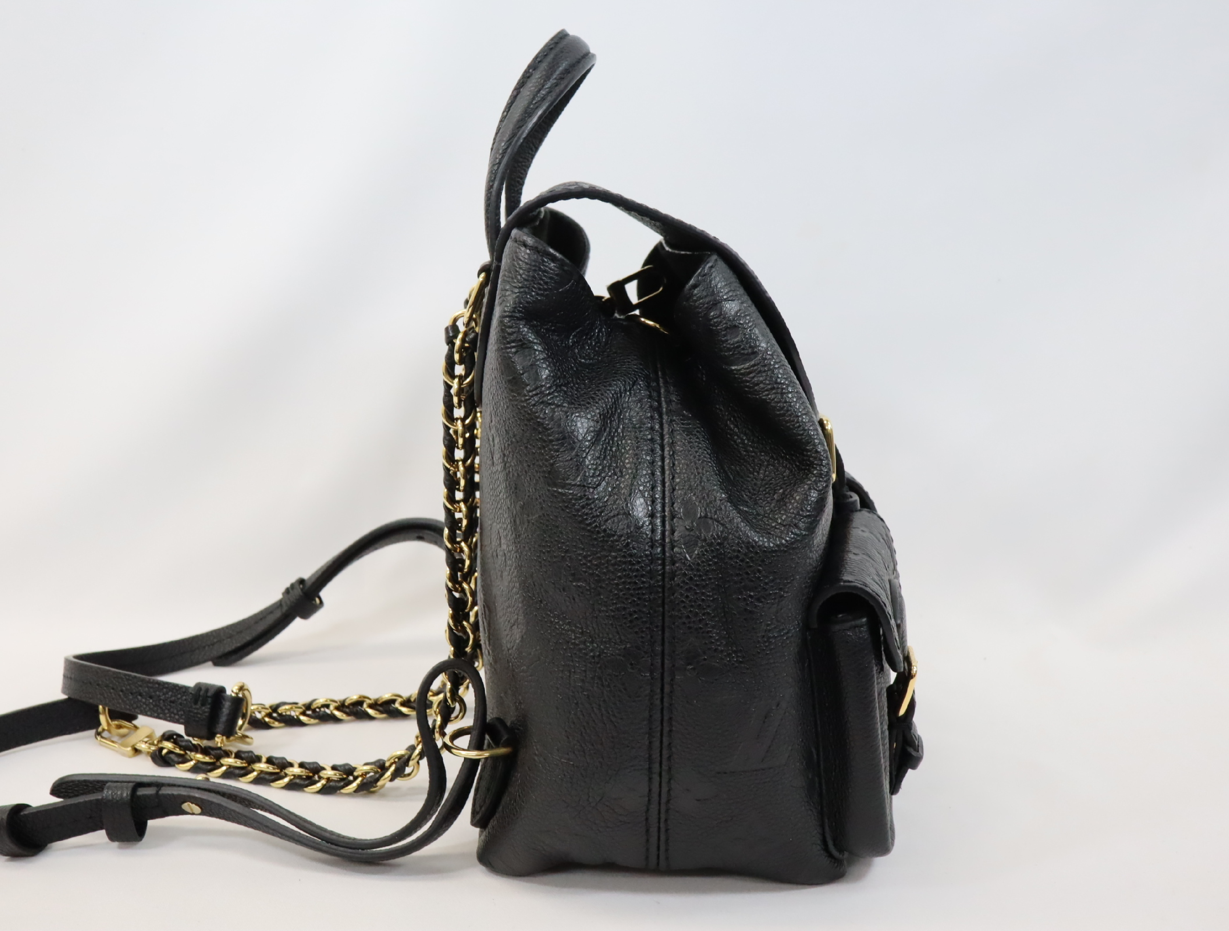 Monogram Empreinte Backpack M47072 Black (RFID detected) — view 3