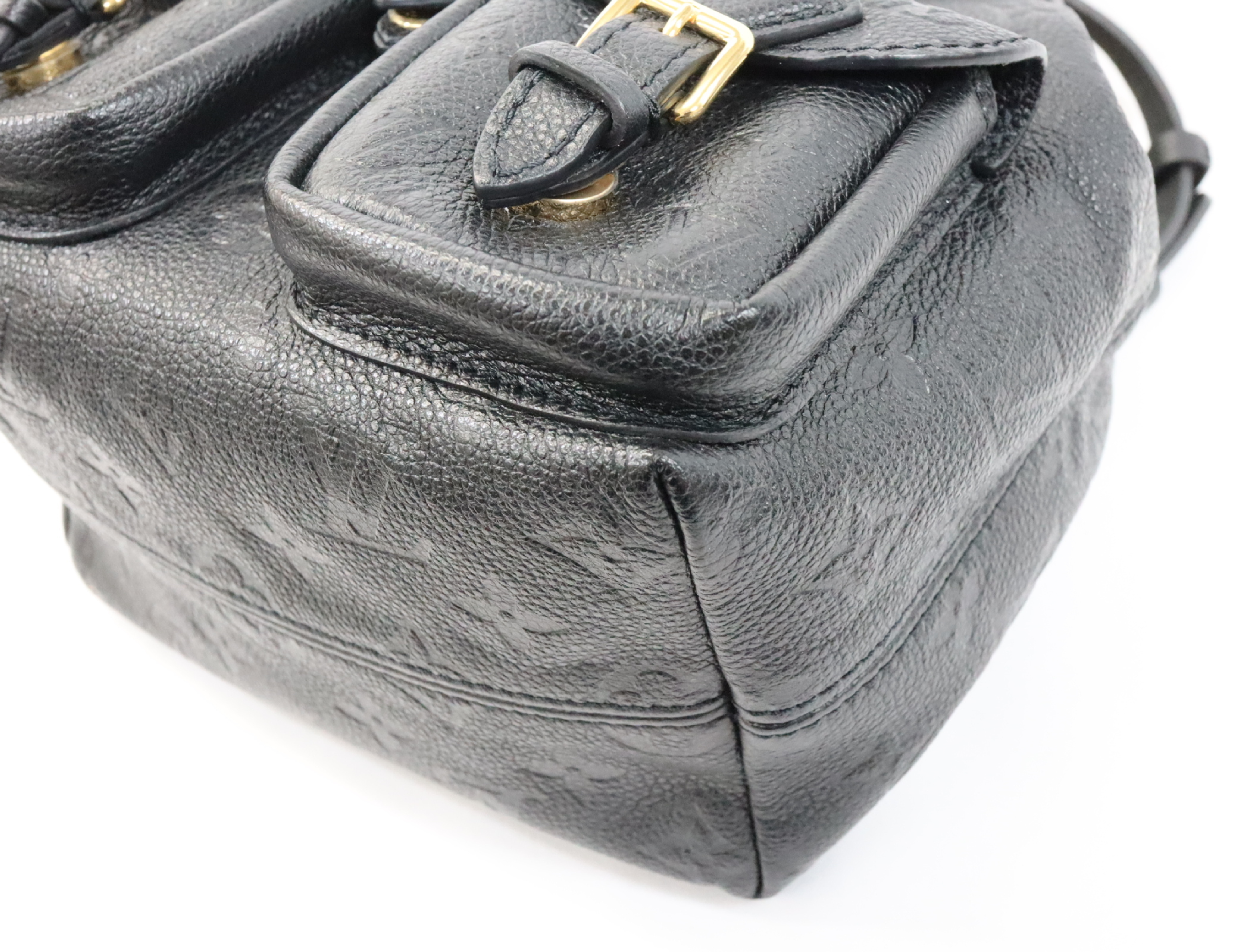 Monogram Empreinte Backpack M47072 Black (RFID detected) — view 6
