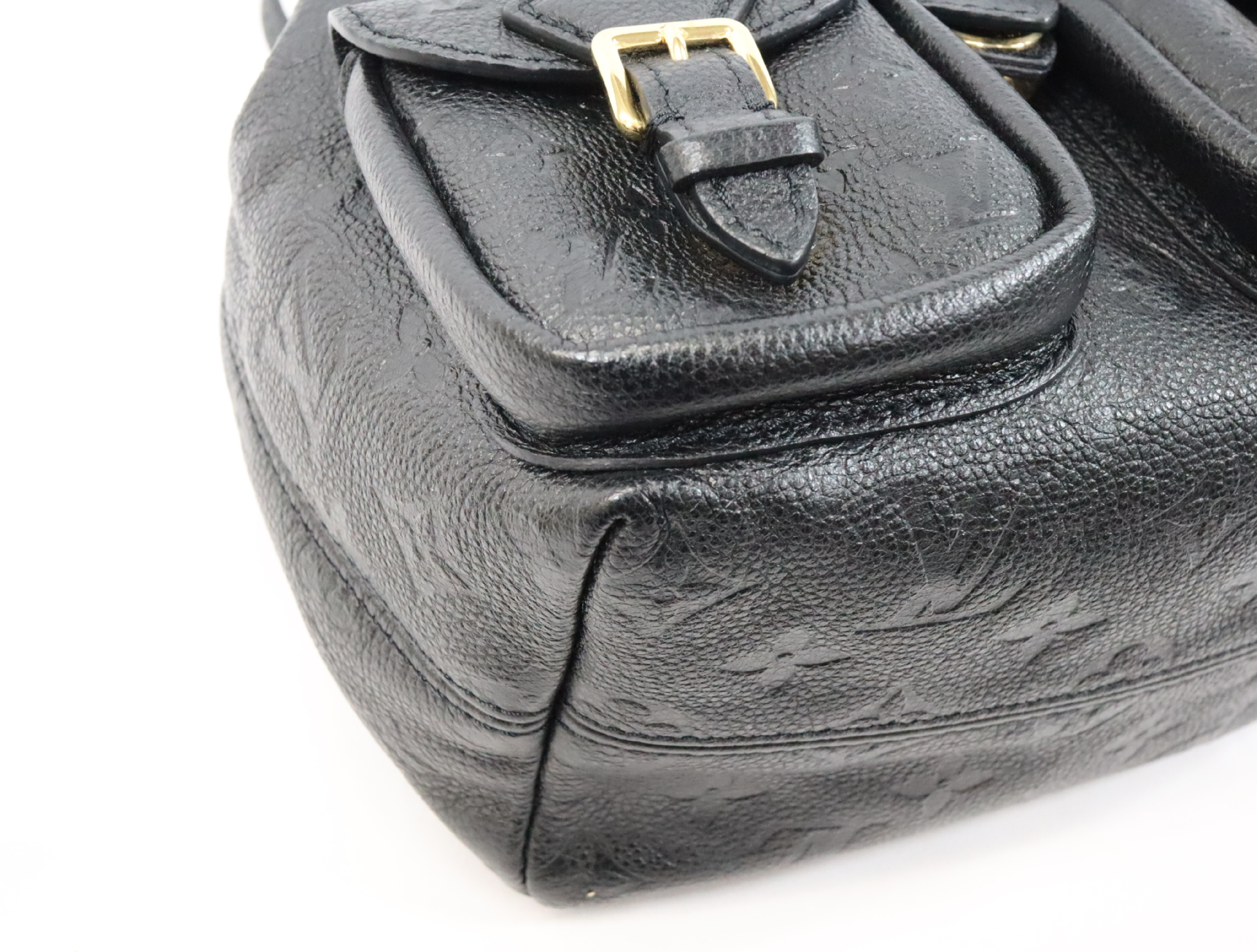 Monogram Empreinte Backpack M47072 Black (RFID detected) — view 7