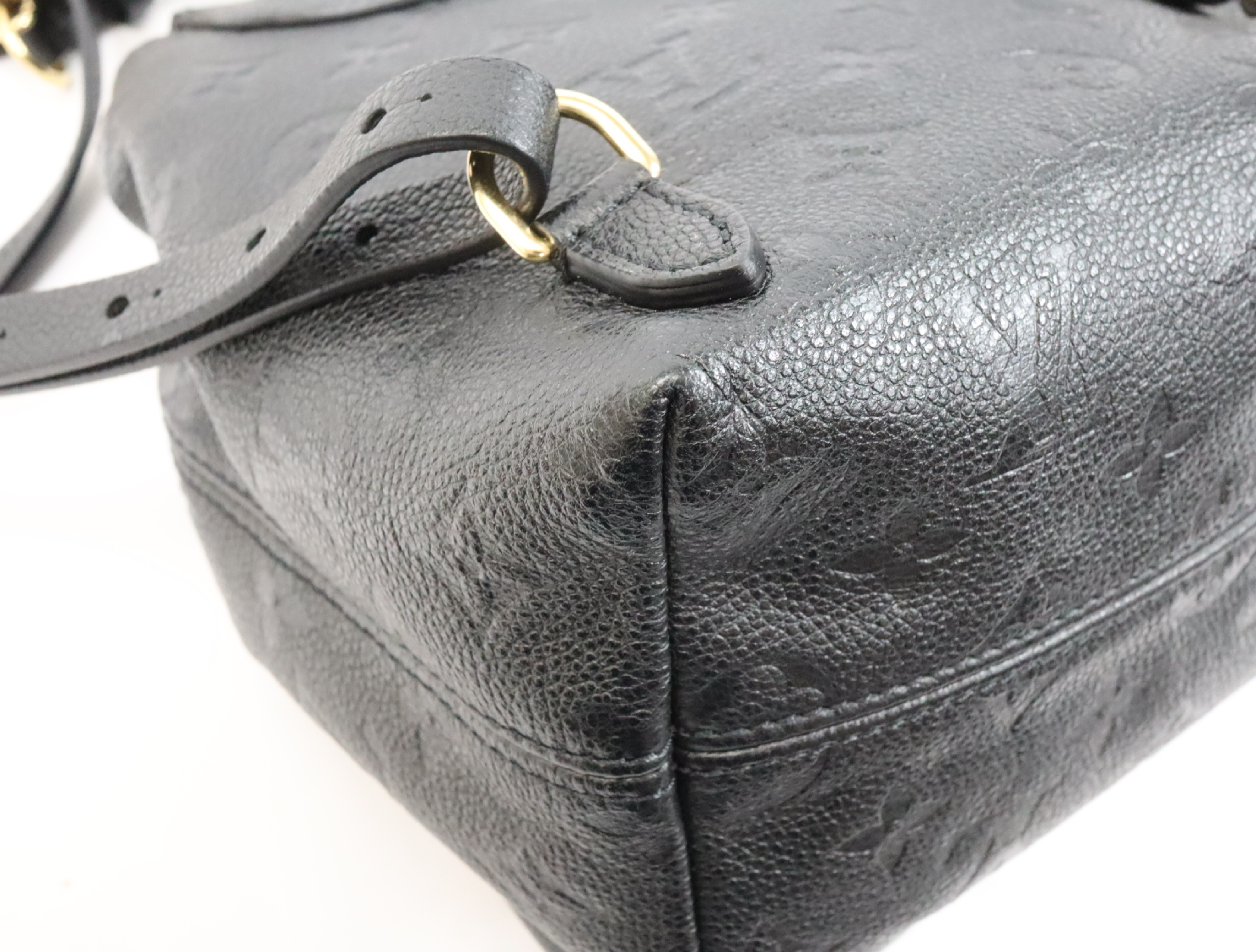 Monogram Empreinte Backpack M47072 Black (RFID detected) — view 9