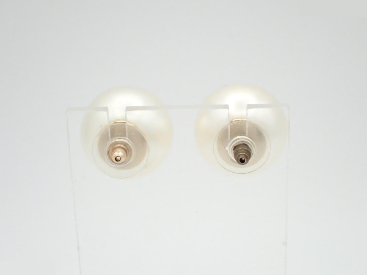 Faux Pearl Earrings — view 2