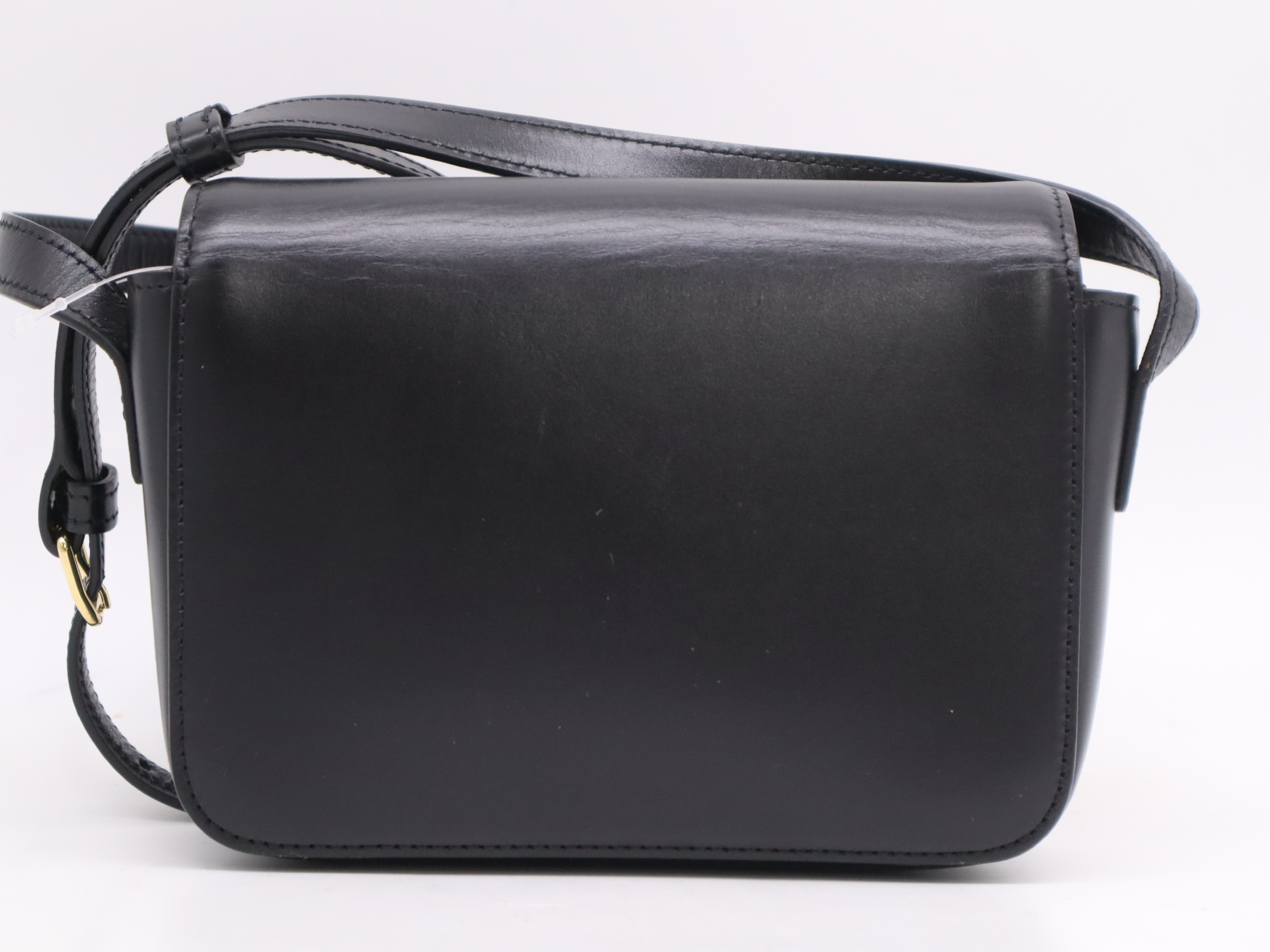 Shiny Calfskin Teen Triomphe Bag S-CE-4149 Shoulder Bag — view 2
