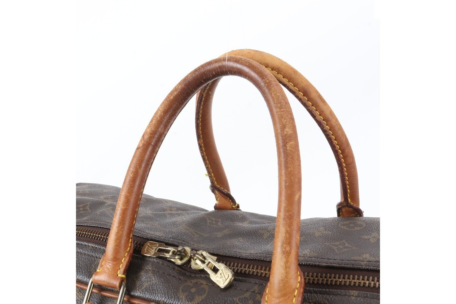 Monogram Sirius 60 M41402 Leather Boston Bag — view 2