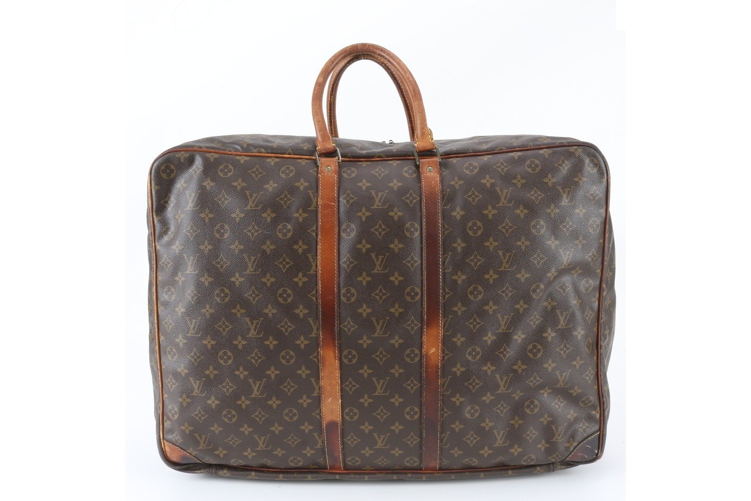 Monogram Sirius 60 M41402 Leather Boston Bag — view 3
