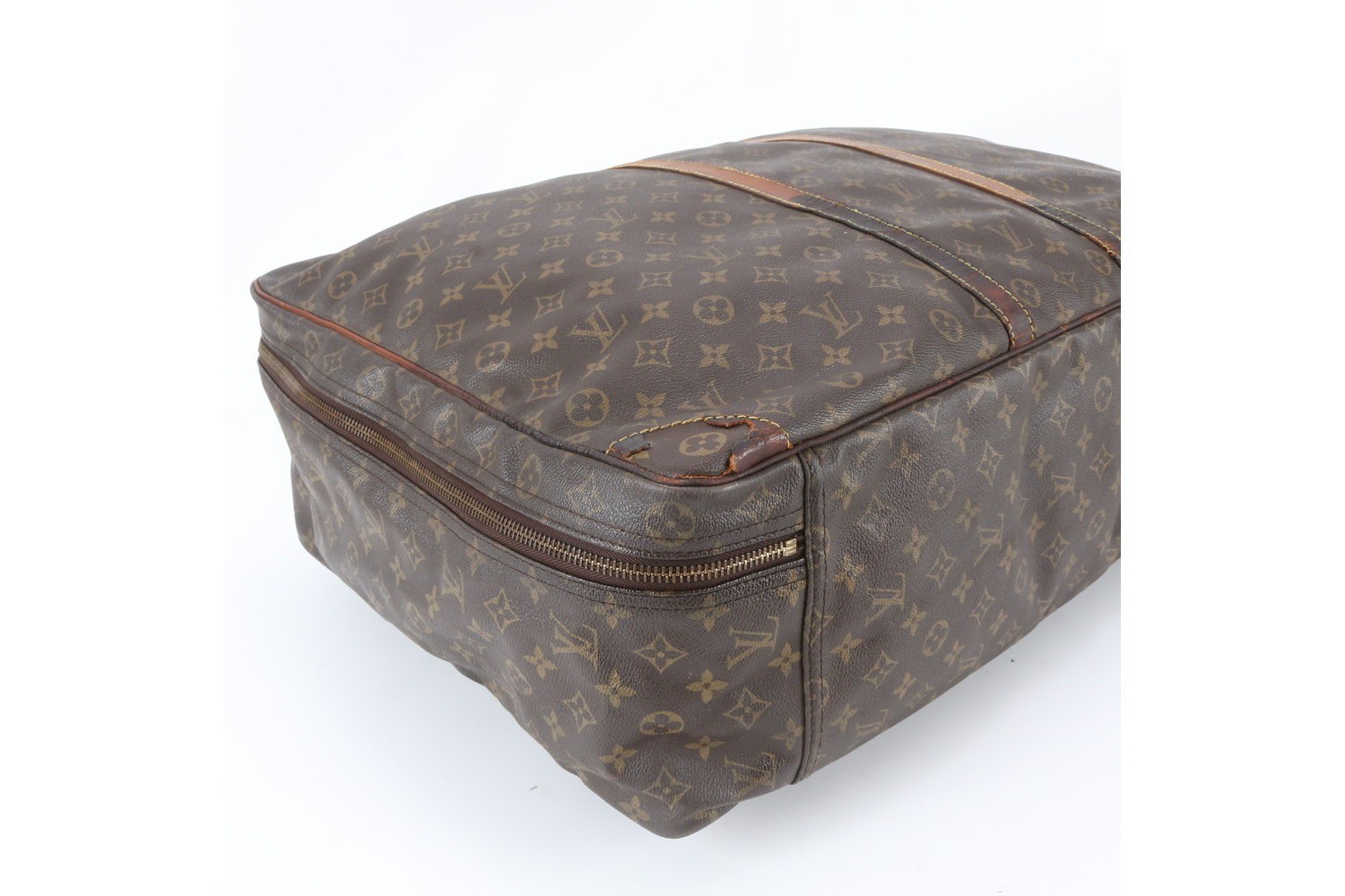 Monogram Sirius 60 M41402 Leather Boston Bag — view 6