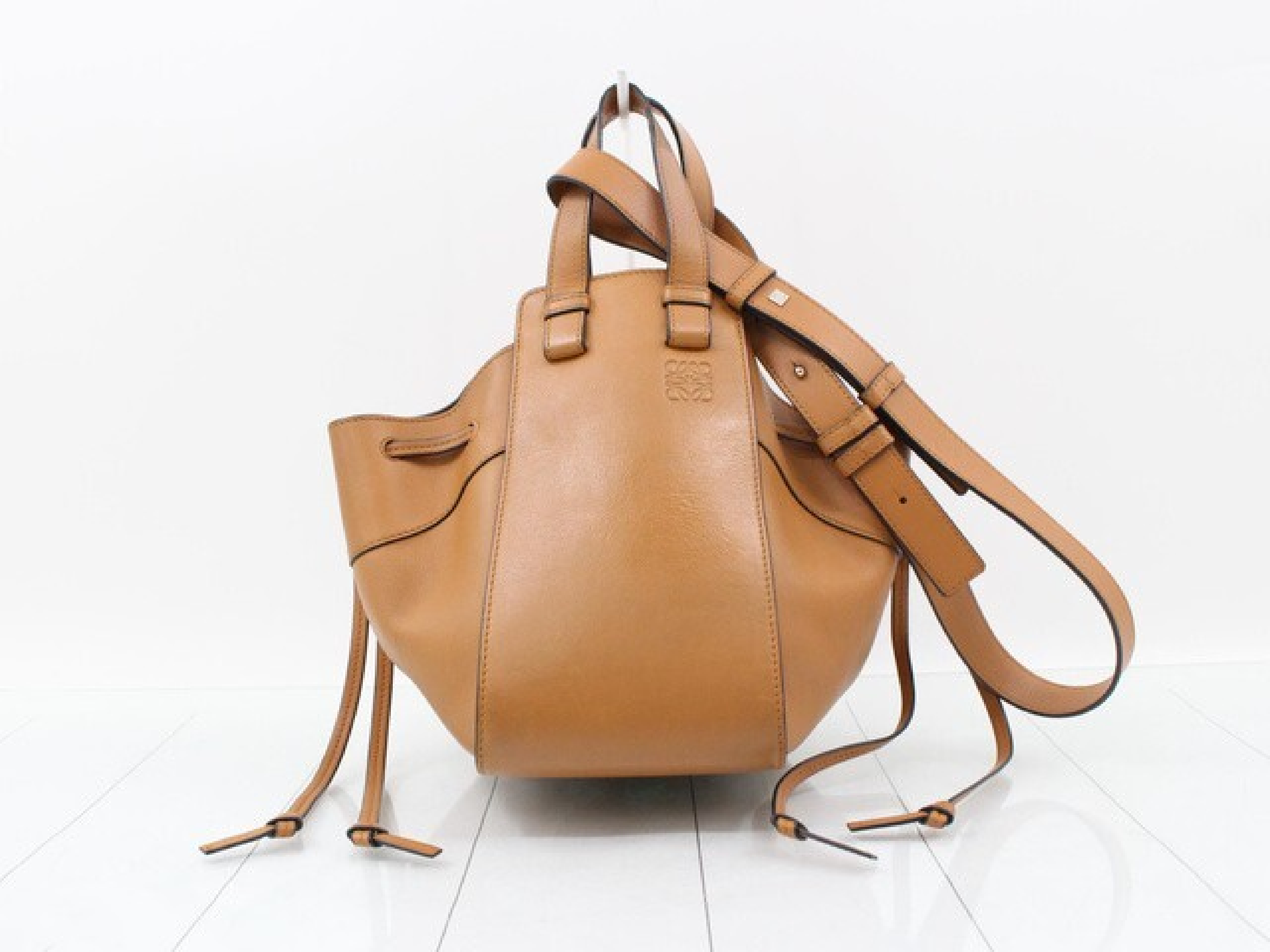 Hammock Drawstring Small Shoulder Bag with Dust Bag