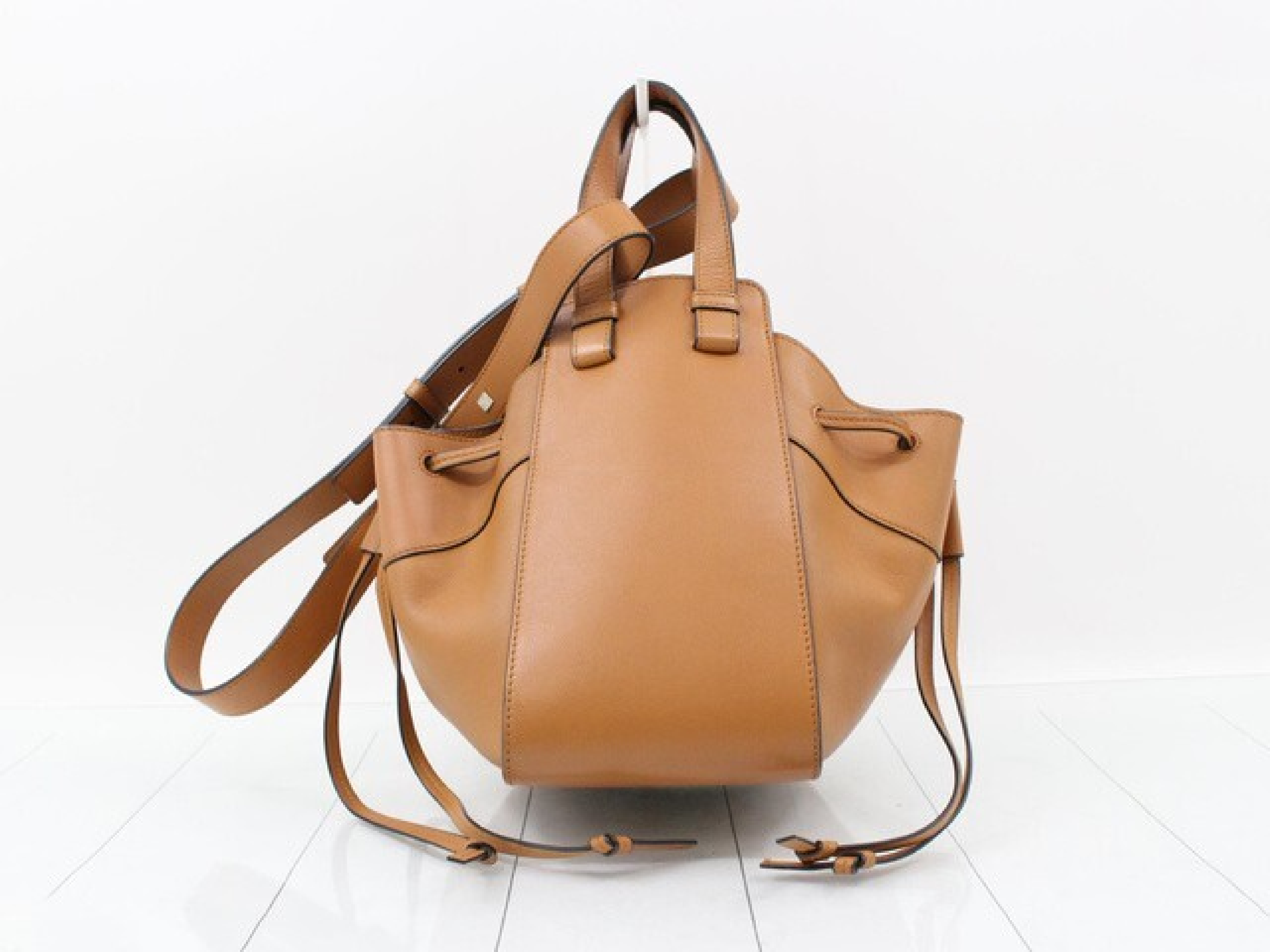 Hammock Drawstring Small Shoulder Bag with Dust Bag — view 2
