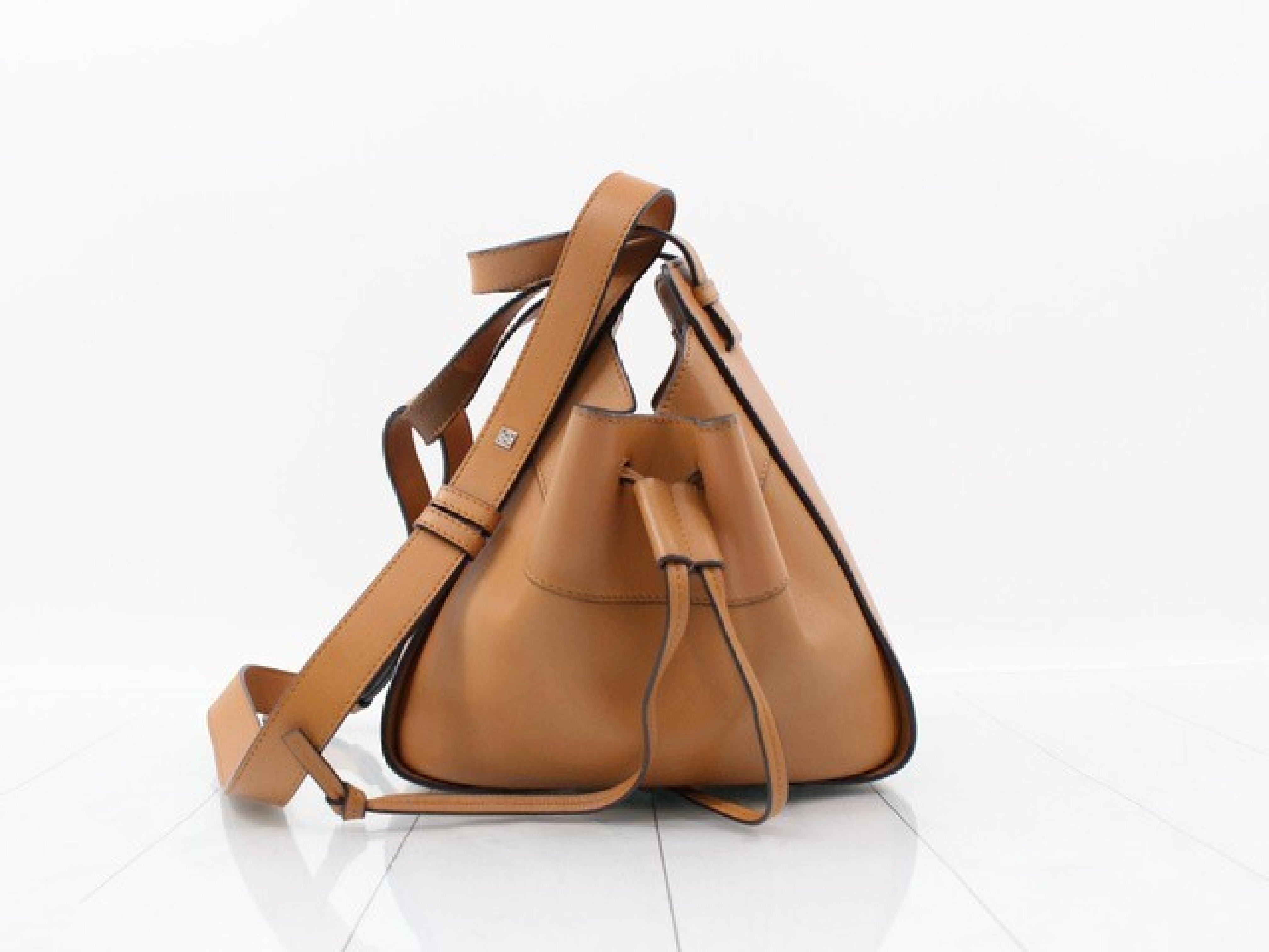 Hammock Drawstring Small Shoulder Bag with Dust Bag — view 5
