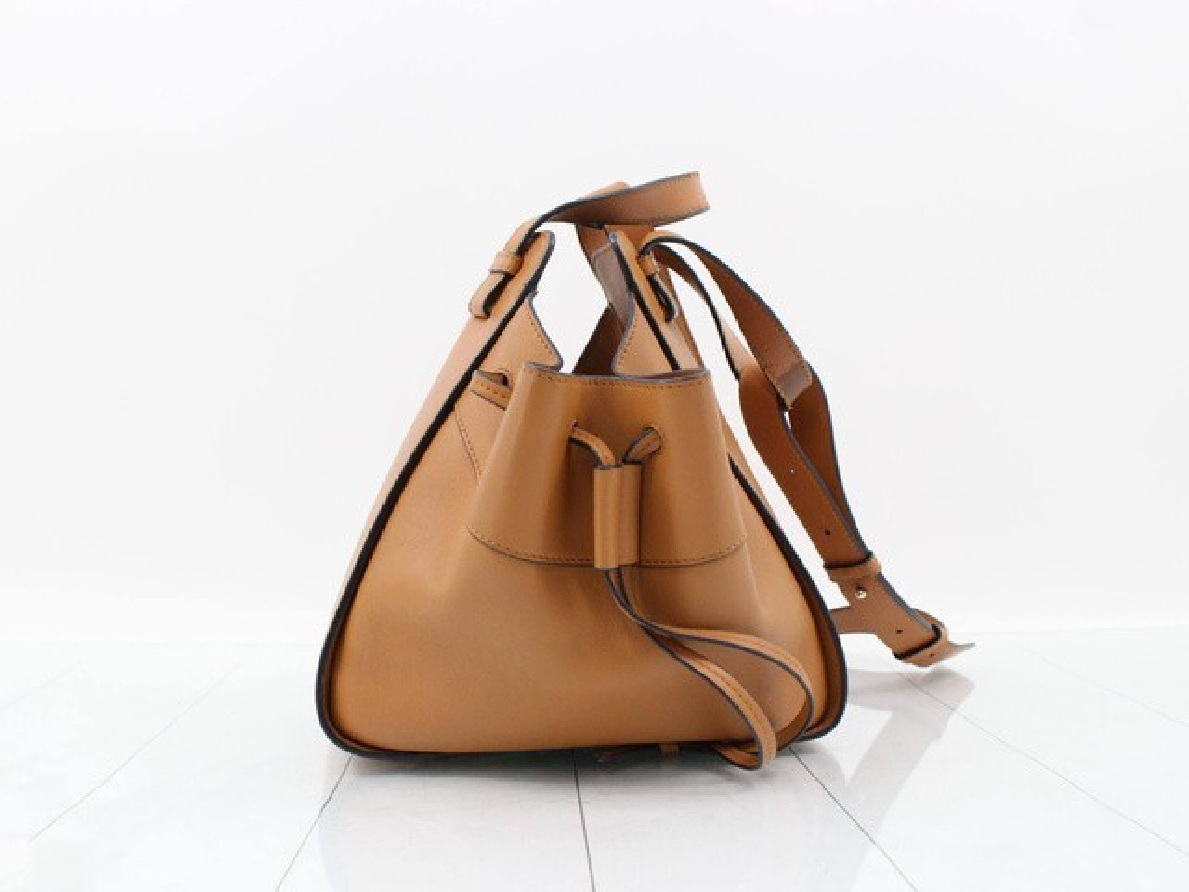 Hammock Drawstring Small Shoulder Bag with Dust Bag — view 6