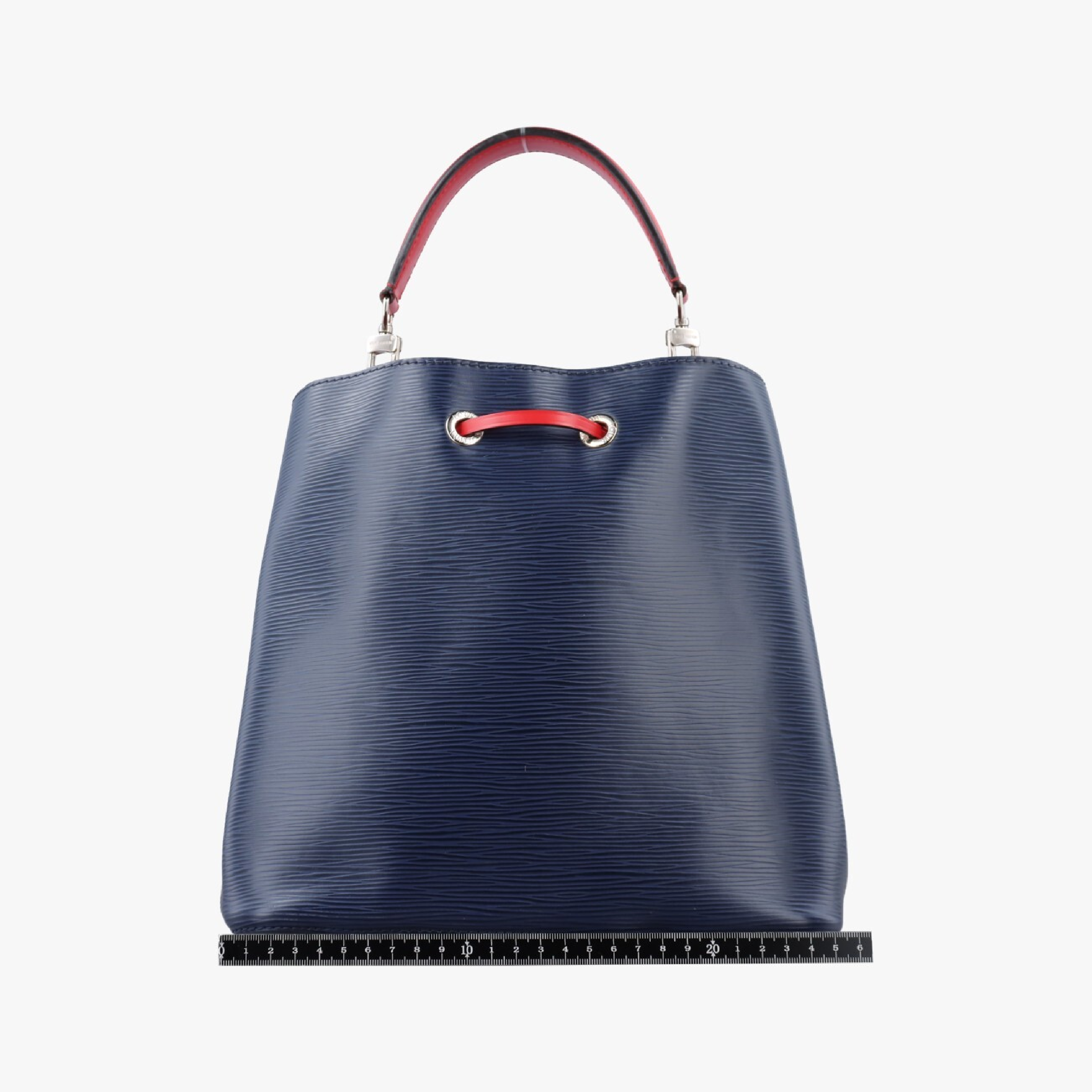 NeoNoe Indigo Blue x Red Epi Leather M54367 SR2138 IC Chip Shoulder Bag — view 2