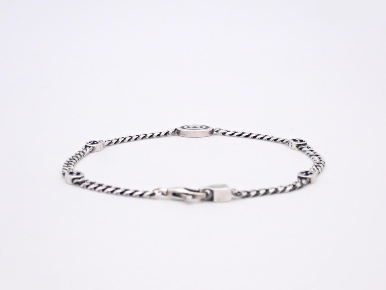 Ag925 GG Plus Bracelet with box and bag, arm circumference approx. 18.5cm, 5.2g — view 2