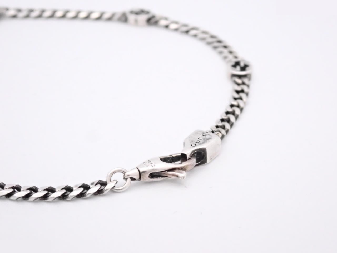 Ag925 GG Plus Bracelet with box and bag, arm circumference approx. 18.5cm, 5.2g — view 3