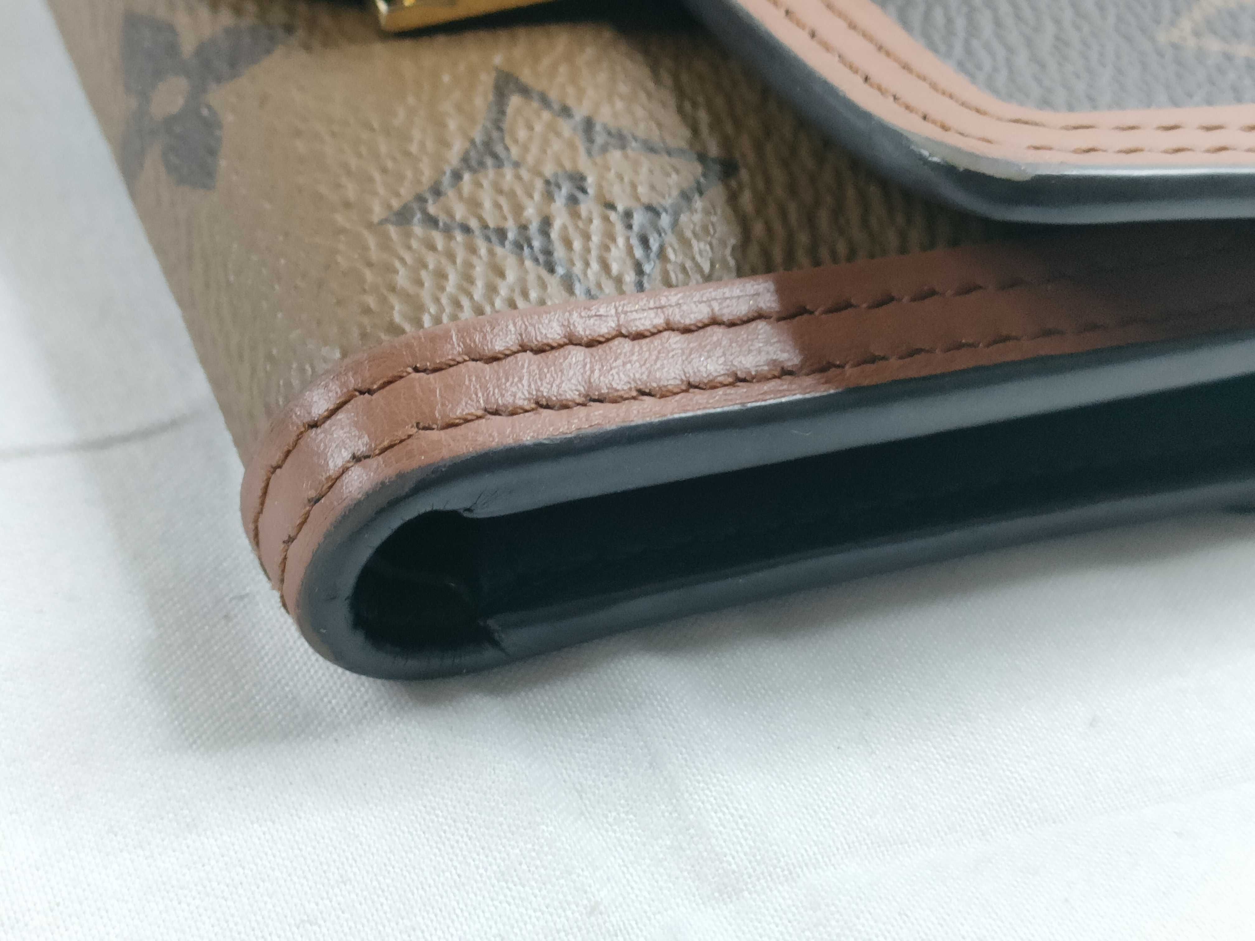 Monogram Reverse Portefeuille Dauphine M68725 NFC Engraved (ky24475) Wallet — view 3