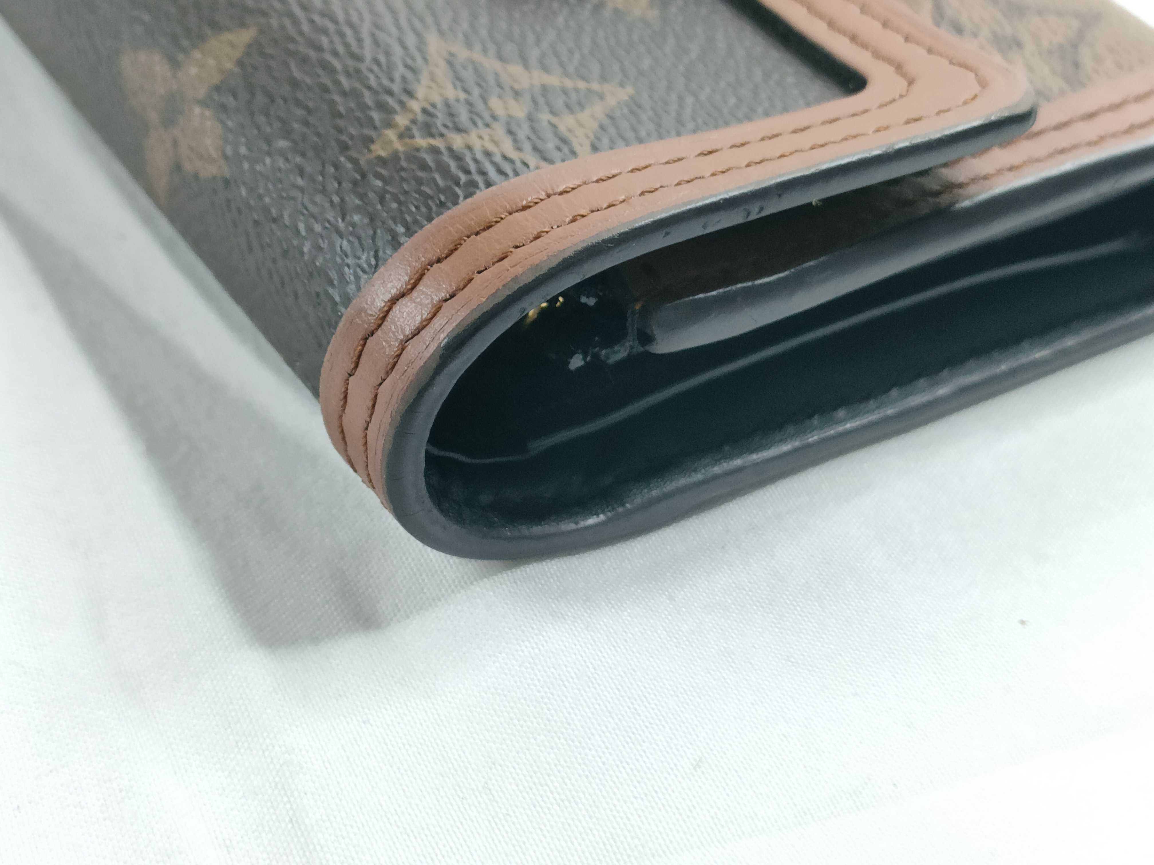 Monogram Reverse Portefeuille Dauphine M68725 NFC Engraved (ky24475) Wallet — view 4