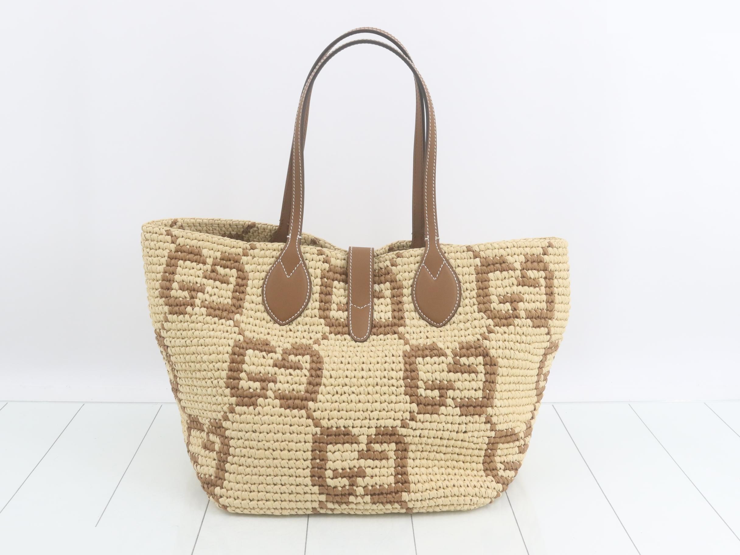 GG Raffia New Jackie Shoulder Bag — view 2