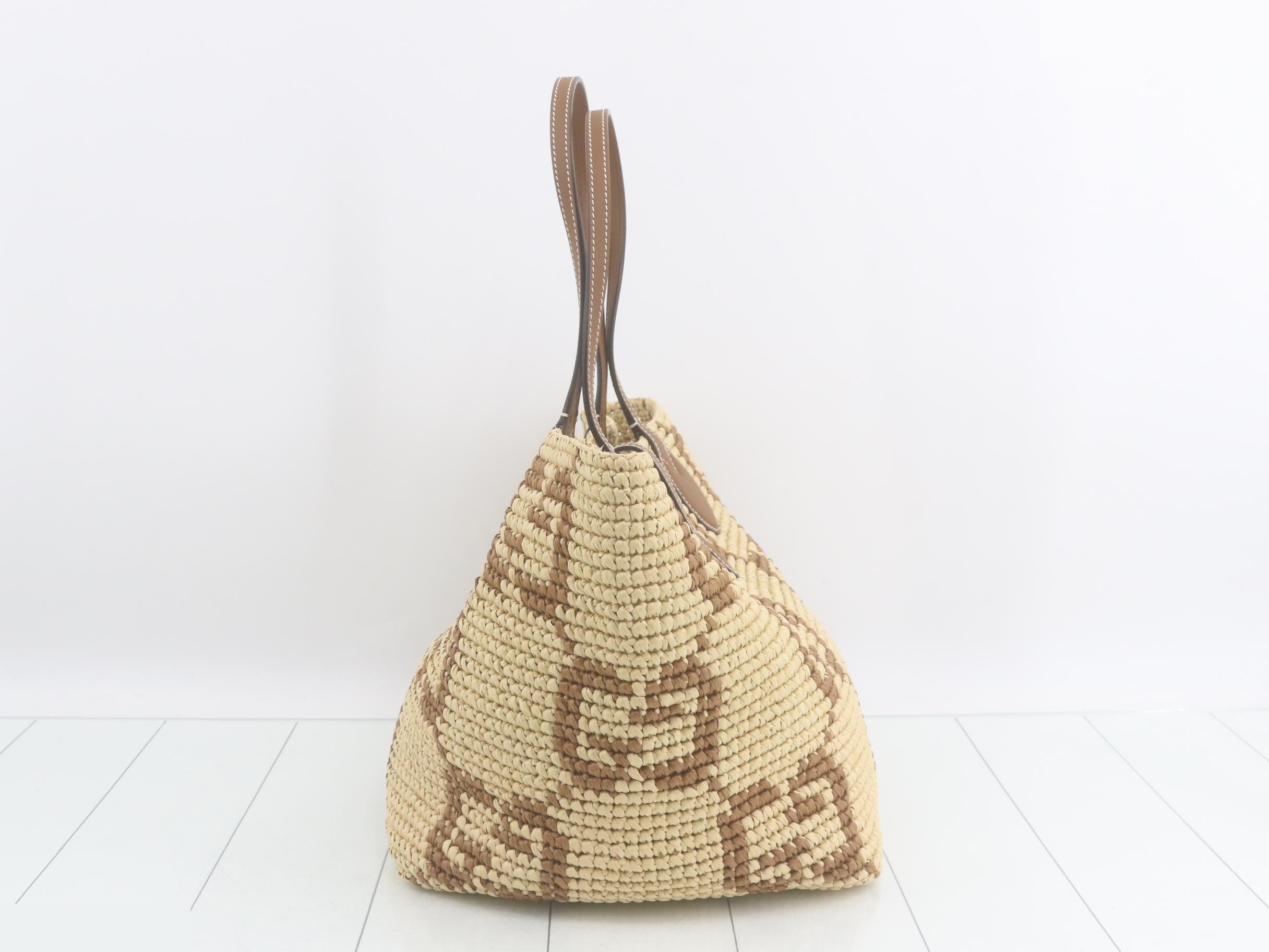 GG Raffia New Jackie Shoulder Bag — view 3
