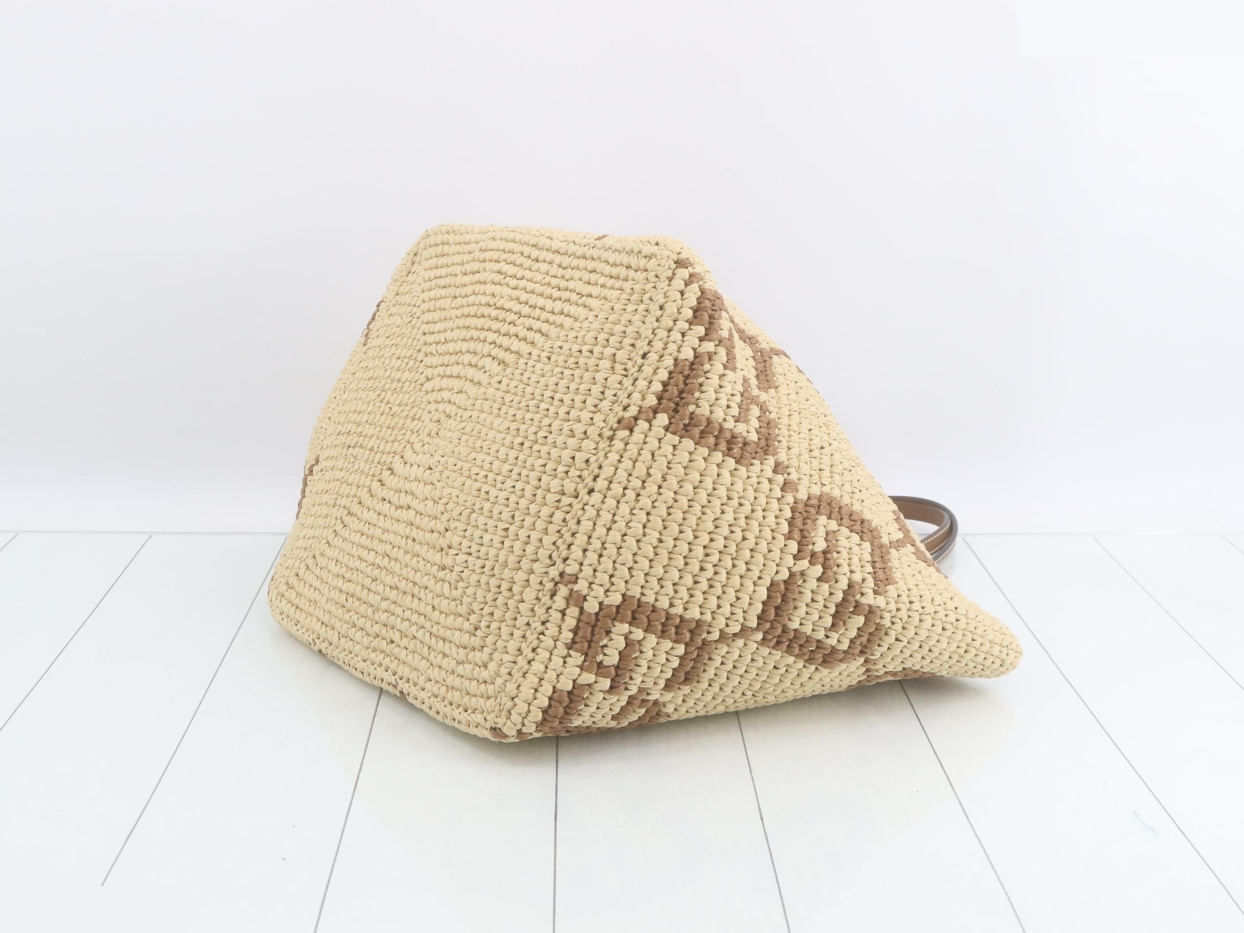 GG Raffia New Jackie Shoulder Bag — view 6