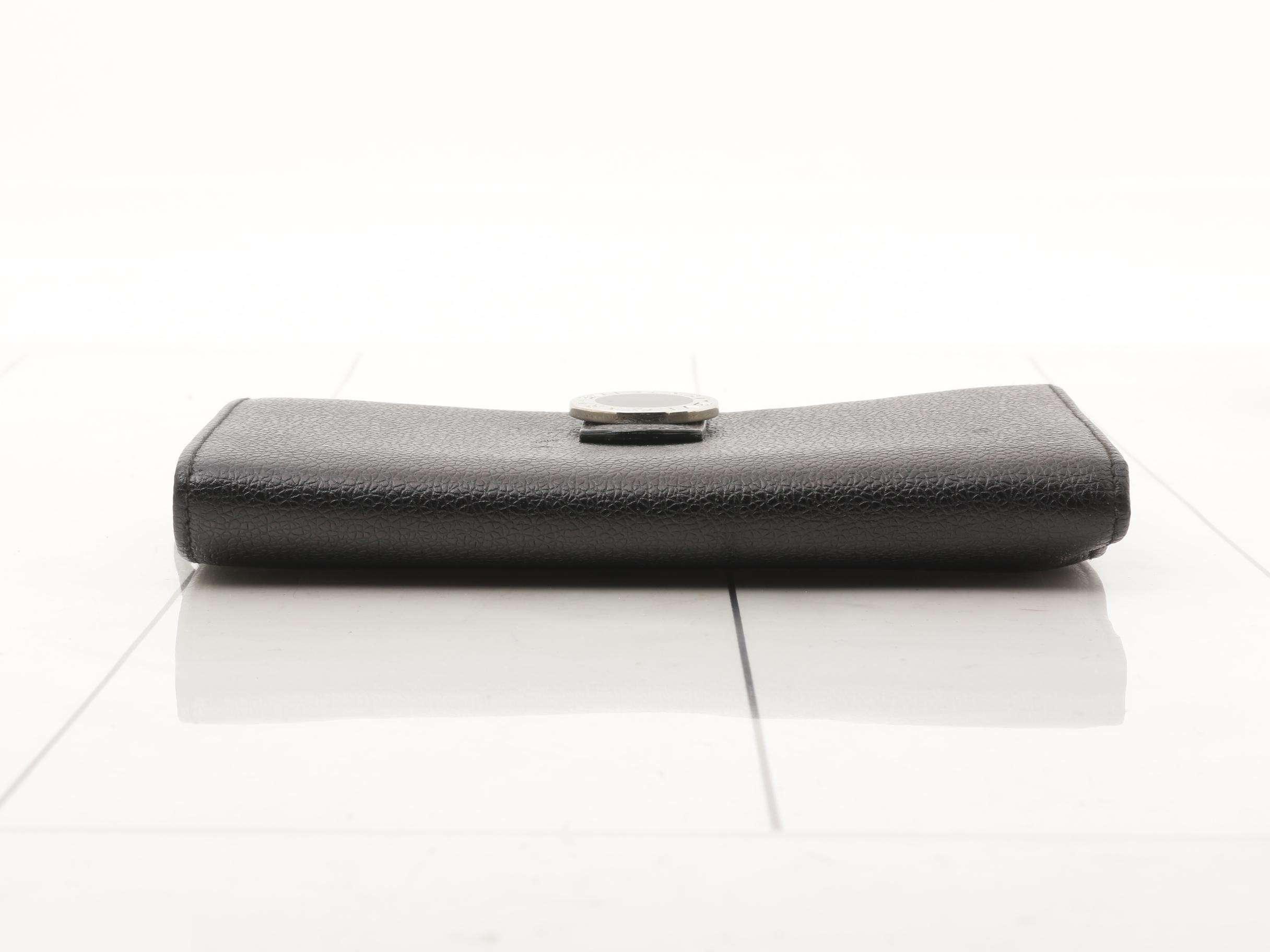 Bulgari Leather Bi-fold Wallet — view 3