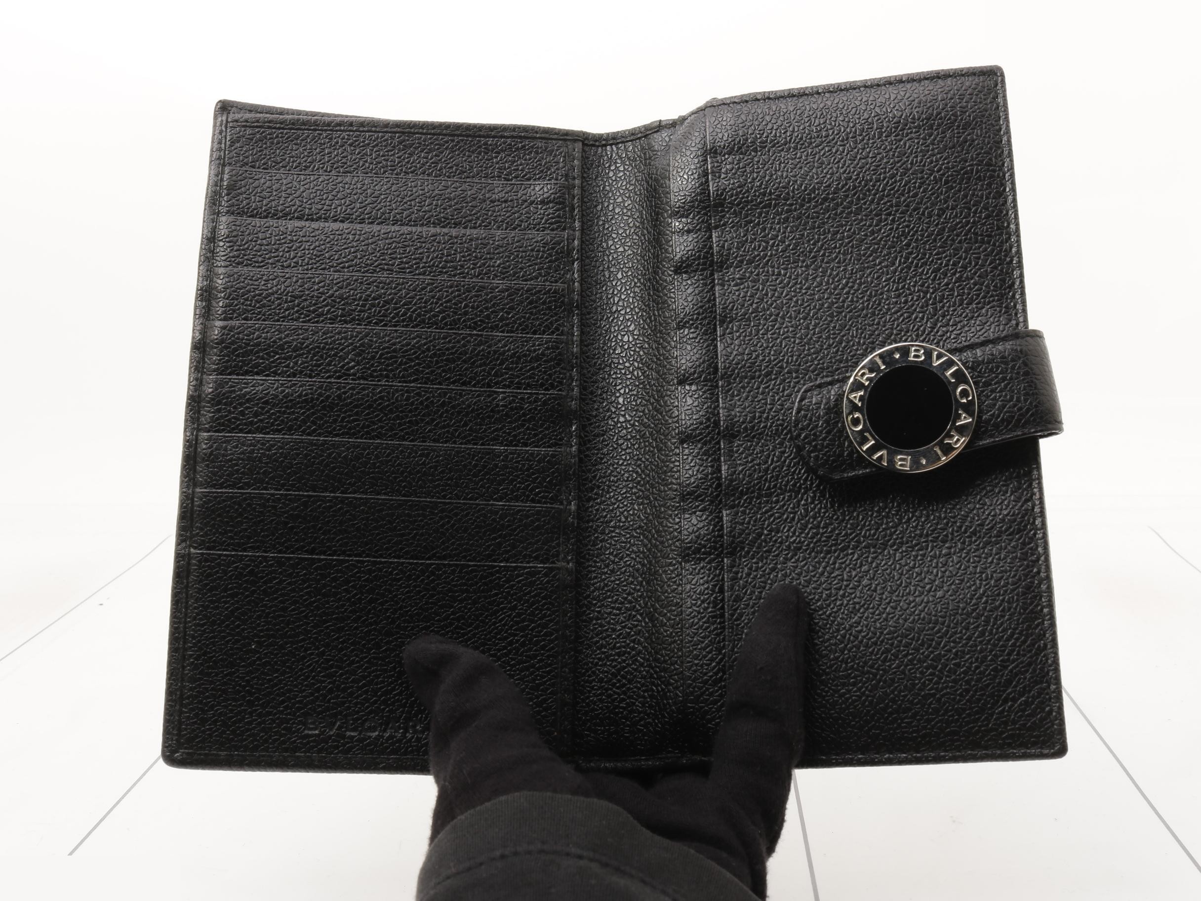 Bulgari Leather Bi-fold Wallet — view 4