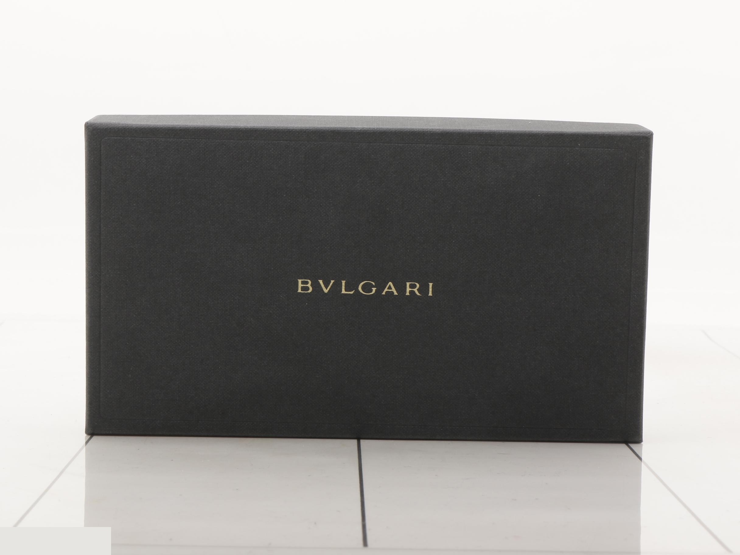 Bulgari Leather Bi-fold Wallet — view 5