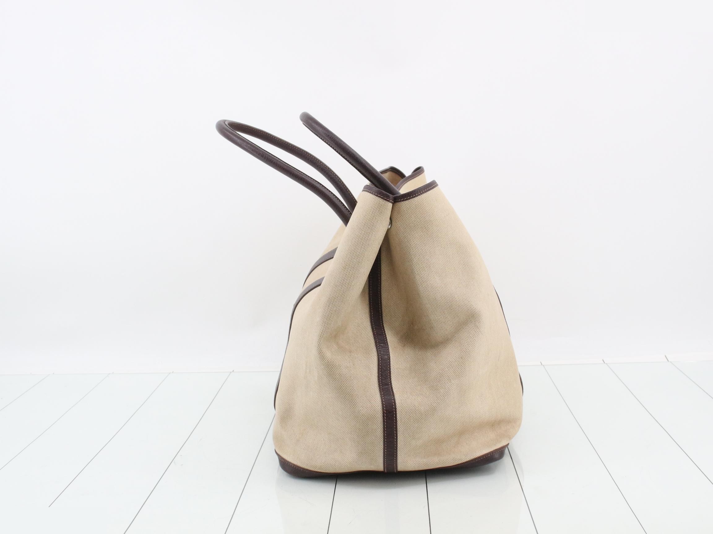 Garden Party Tote, Brown — view 4