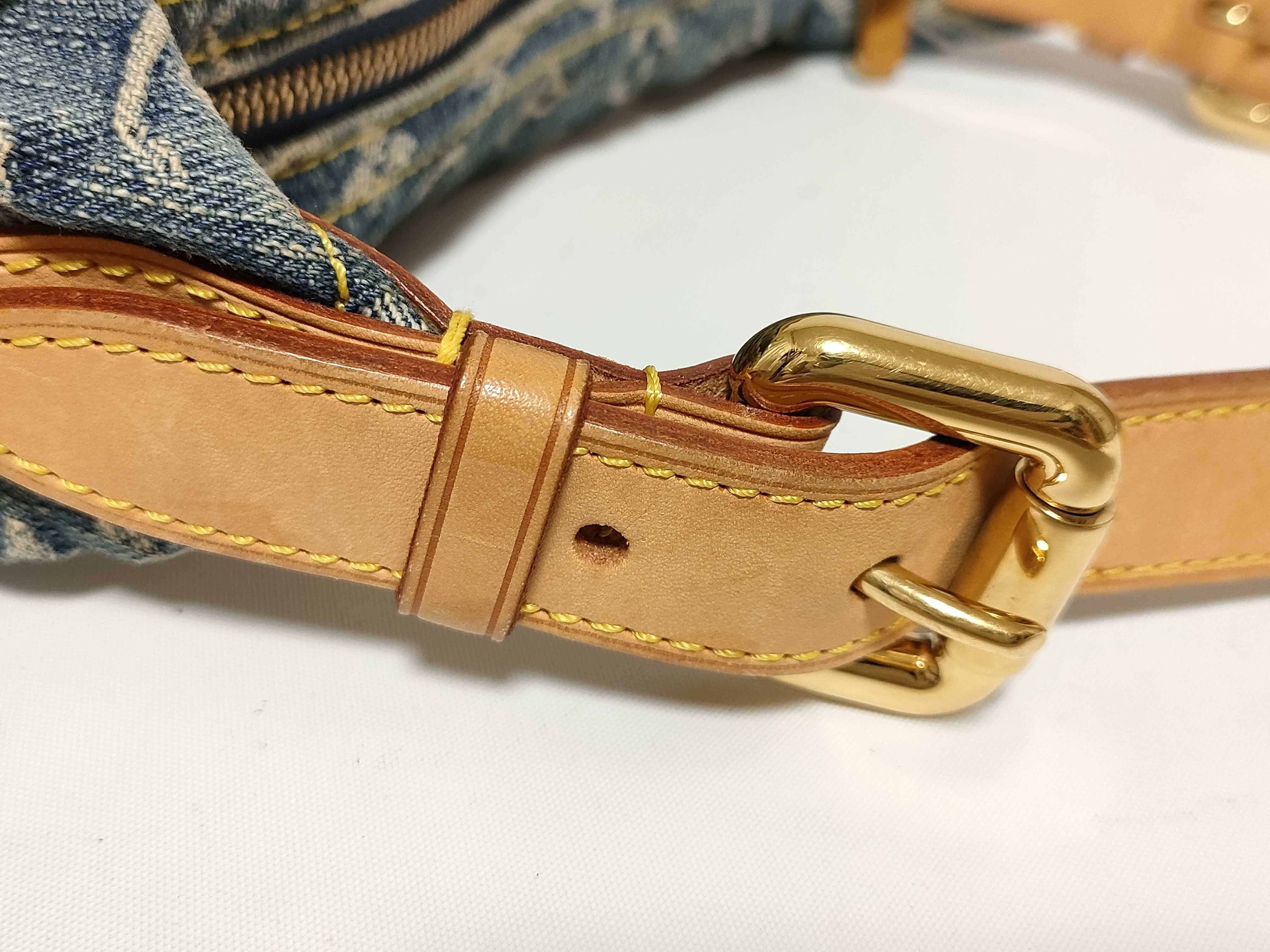 Monogram Denim Louis Vuitton Monogram Denim LV Baggy PM Shoulder Bag — view 5