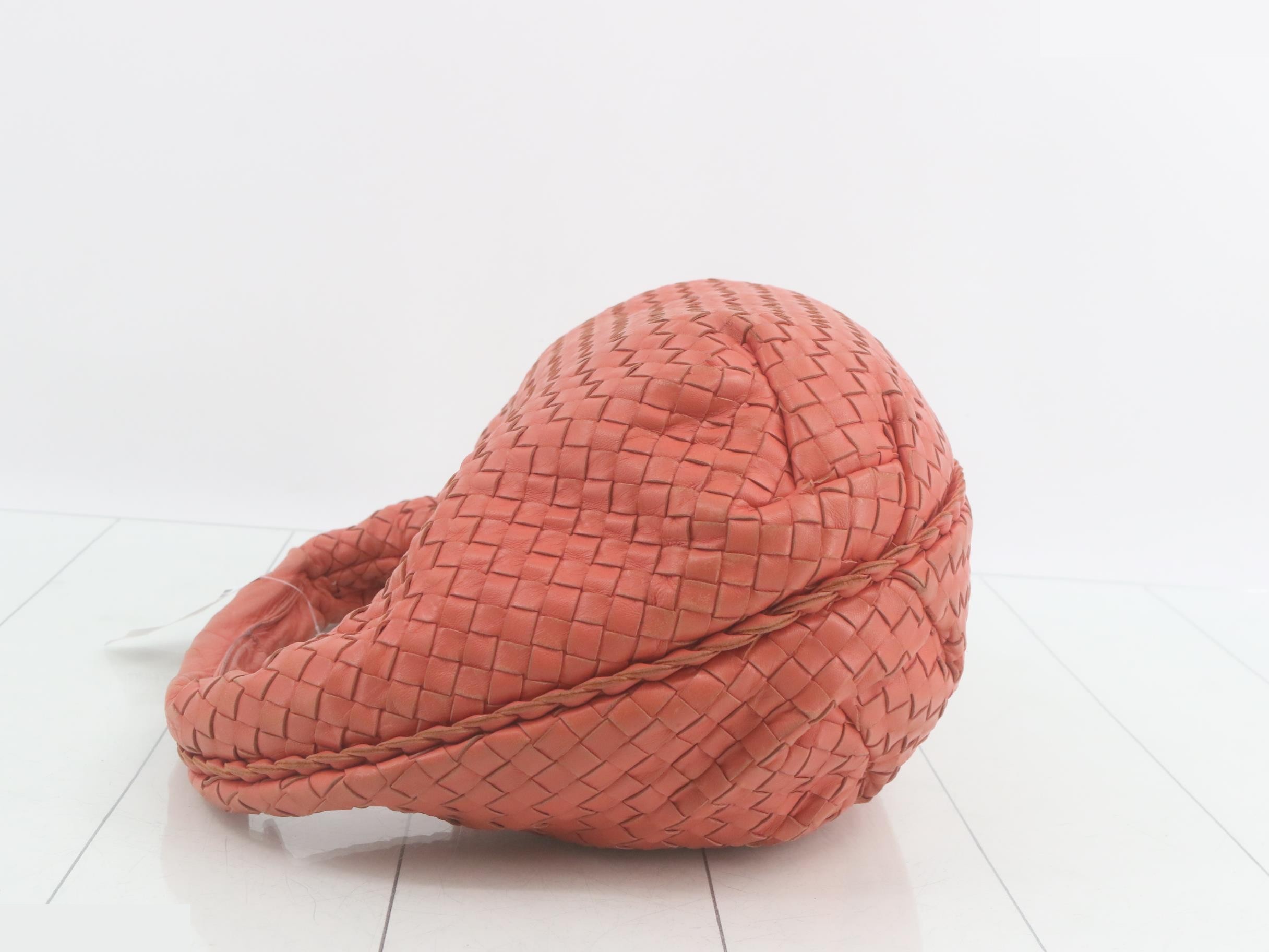 Intrecciato One-Shoulder Hobo Bag — view 4