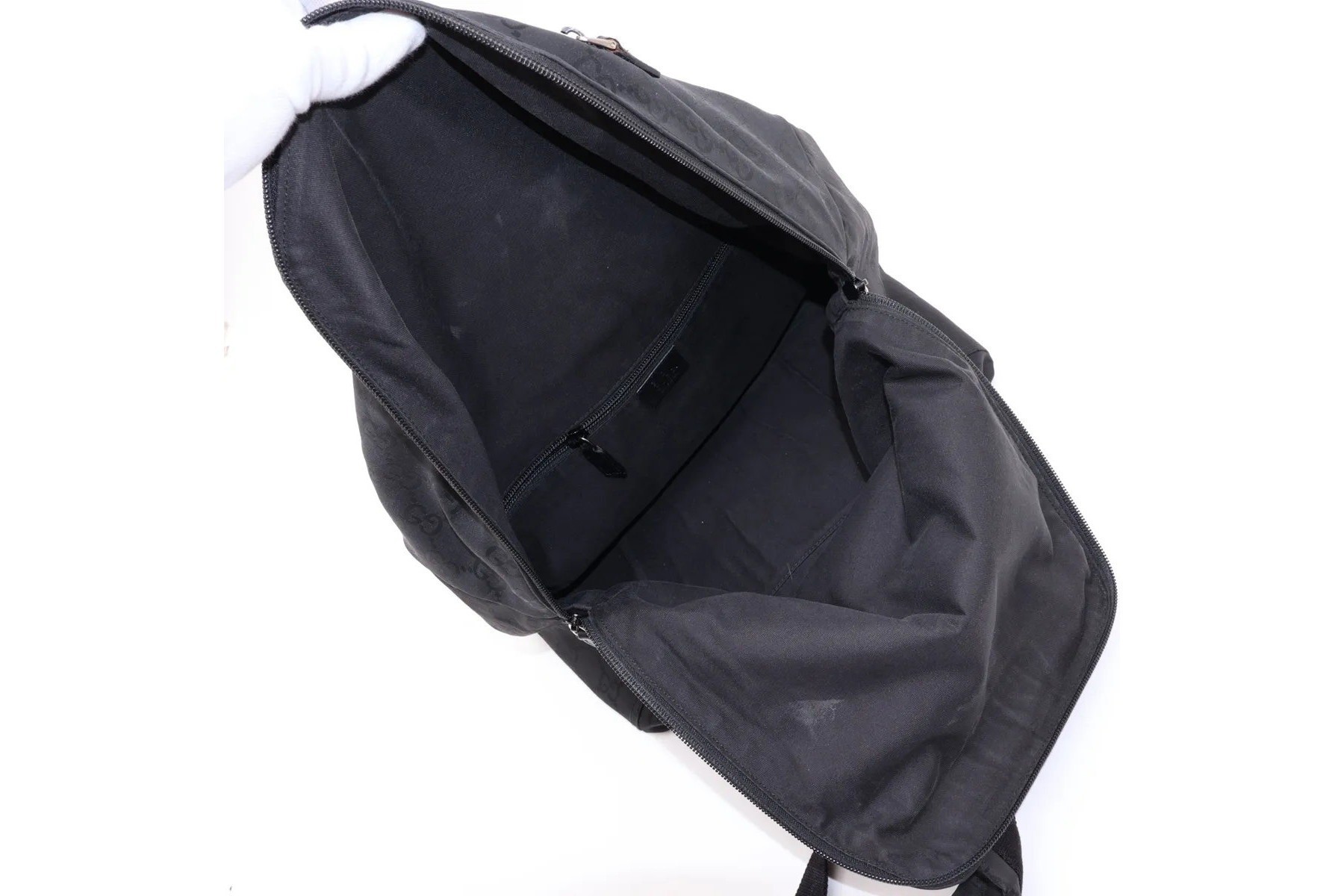 GG Nylon 179606 Leather Backpack — view 7