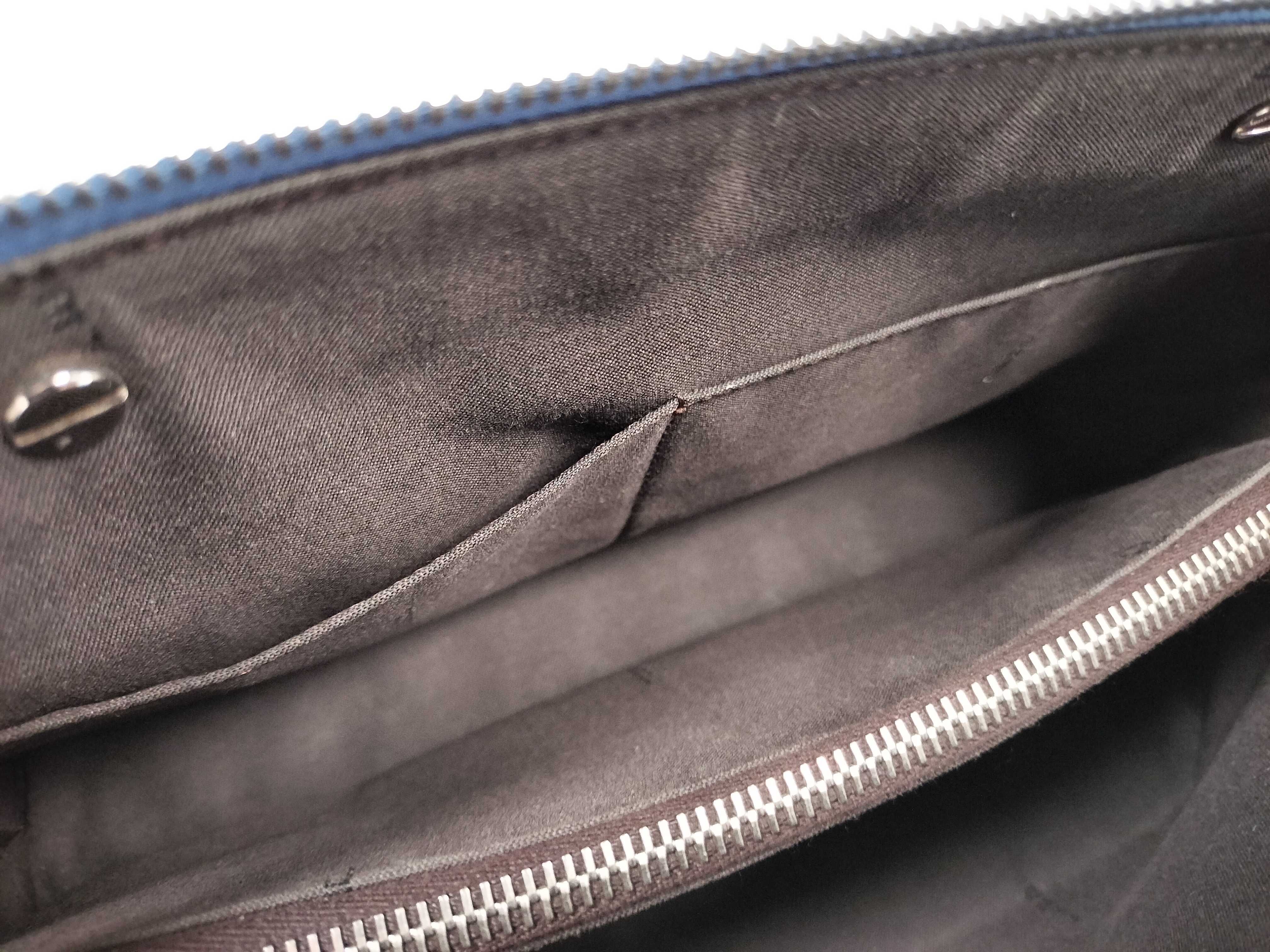 By The Way Medium Leather 2-Way Handbag, Blue, 8BL124 (Shoulder Bag) — view 12