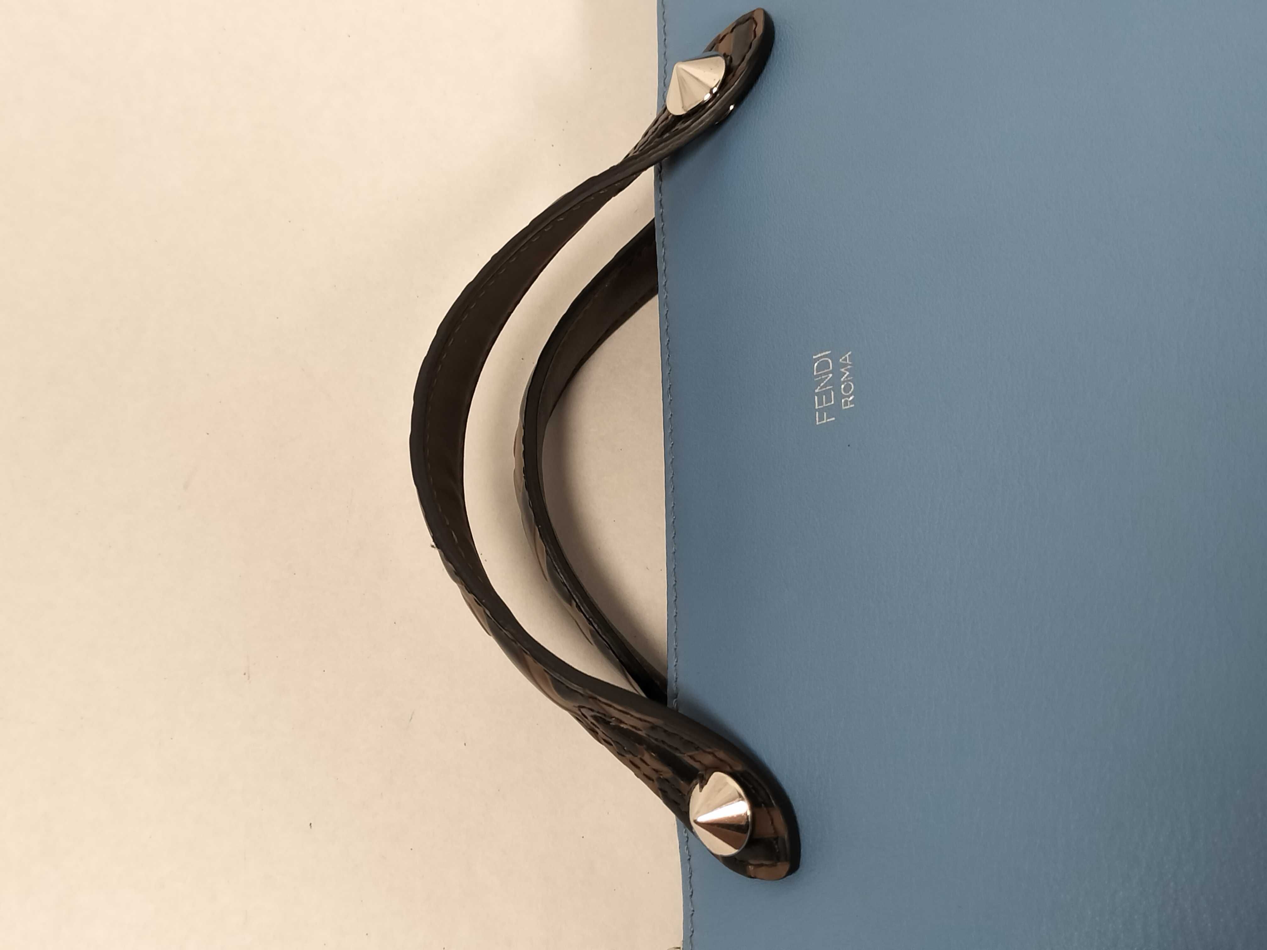 By The Way Medium Leather 2-Way Handbag, Blue, 8BL124 (Shoulder Bag) — view 3