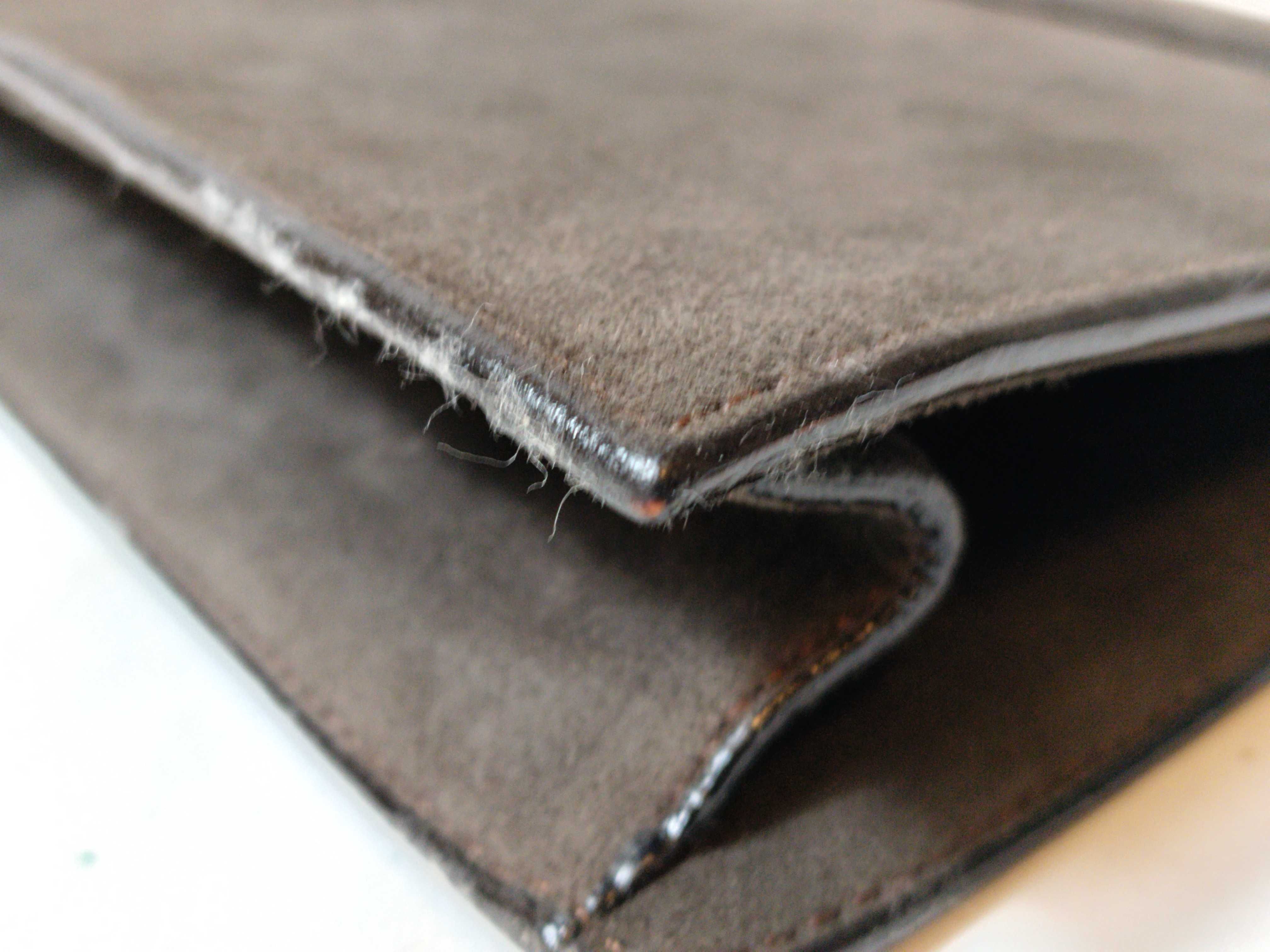 Suede Clutch Bag — view 4